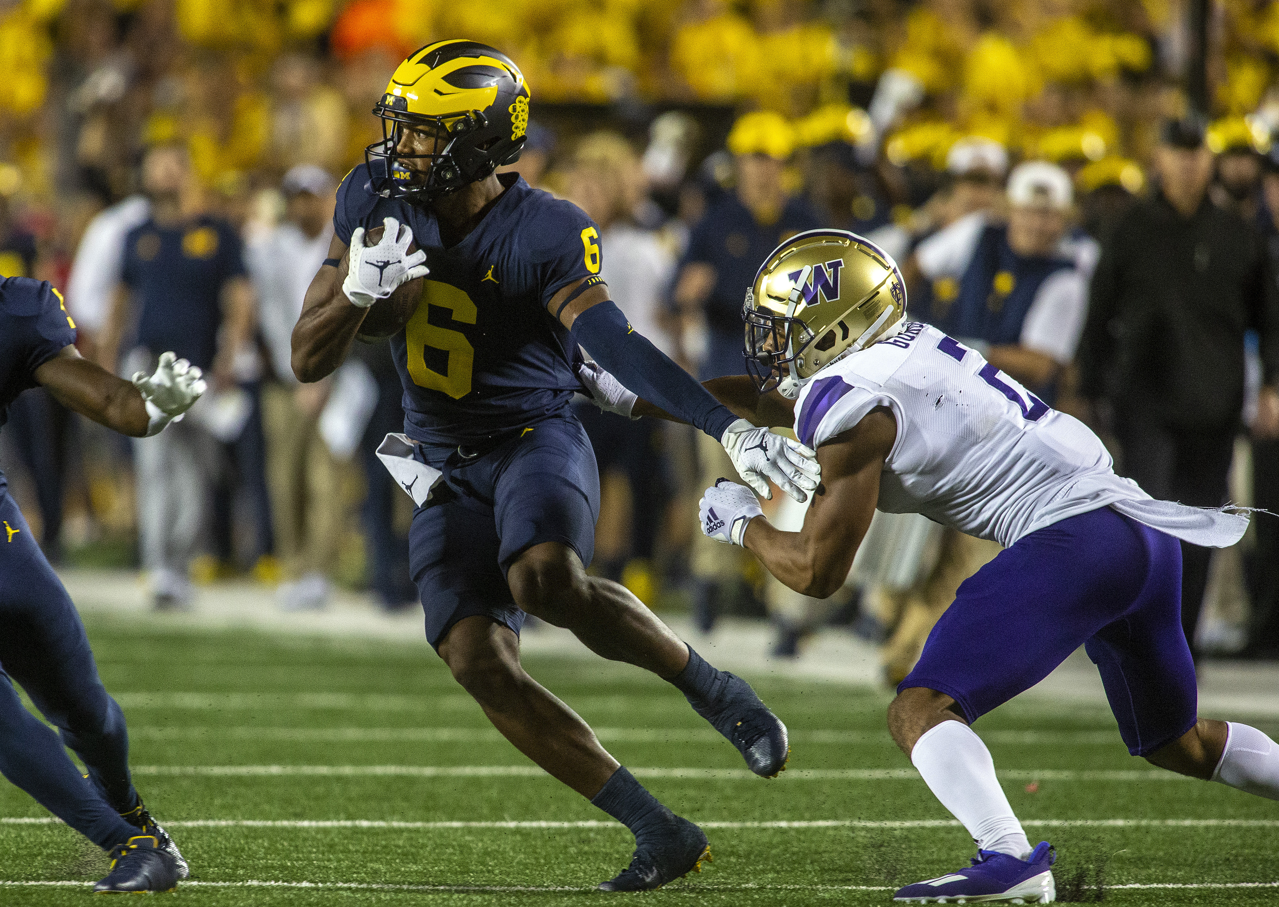 J.J. McCarthy has a hand in 3 touchdowns in No. 2 Wolverines rout of  Nebraska