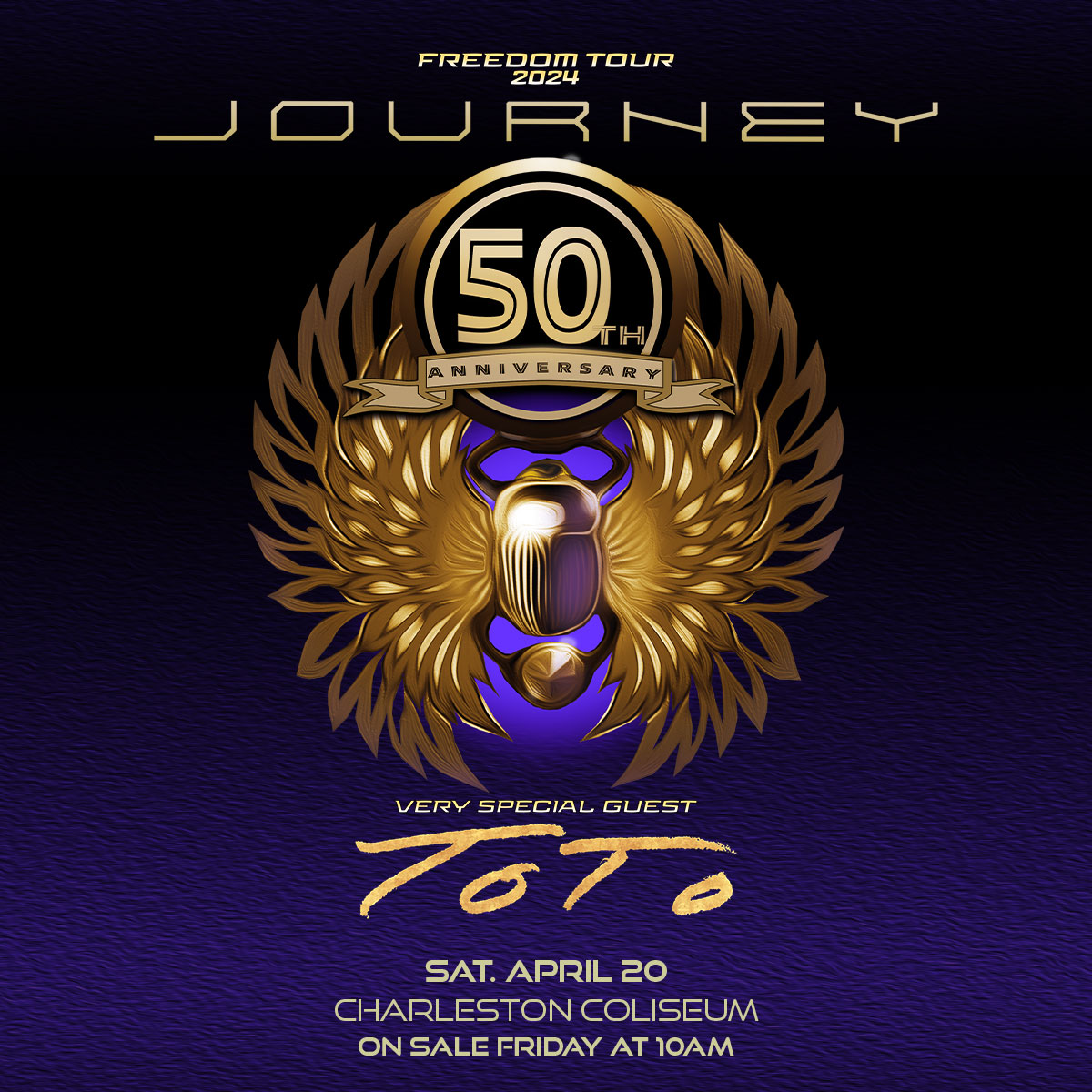 Journey brings 50th Anniversary Freedom Tour to Charleston