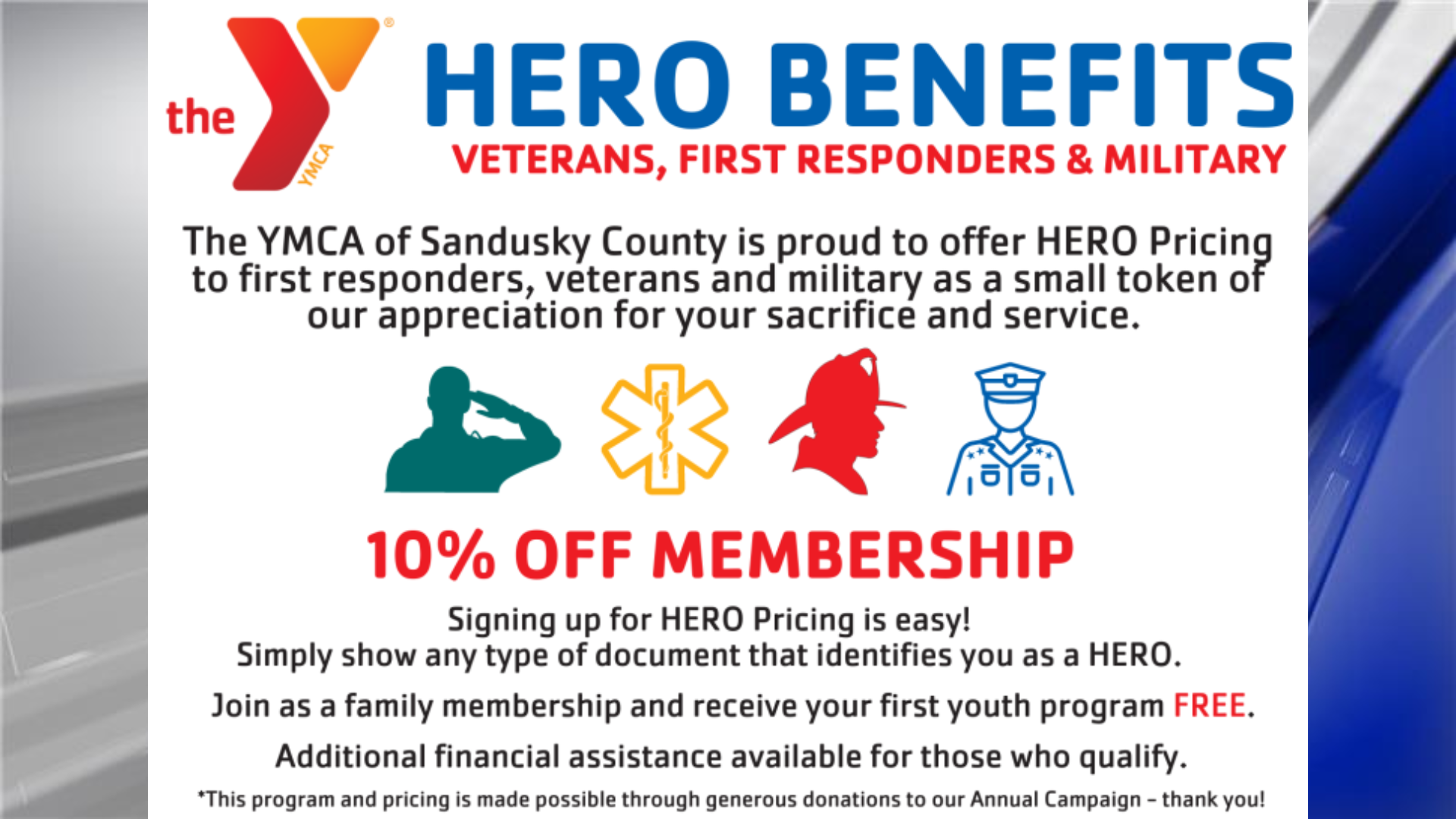 Military and First Responders Programs and Discounts