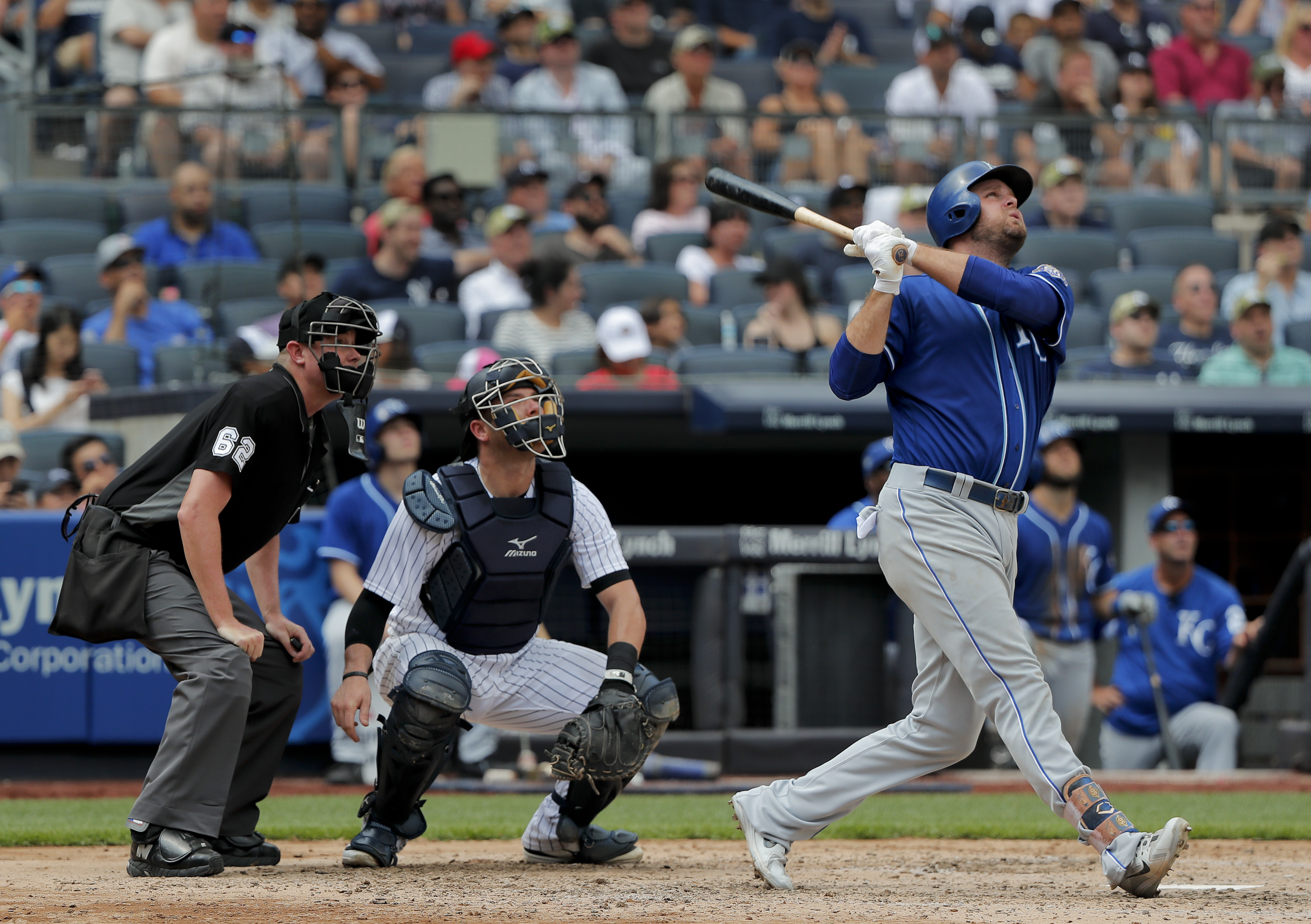 Billy McKinney stars at plate, in field as Yanks top Royals