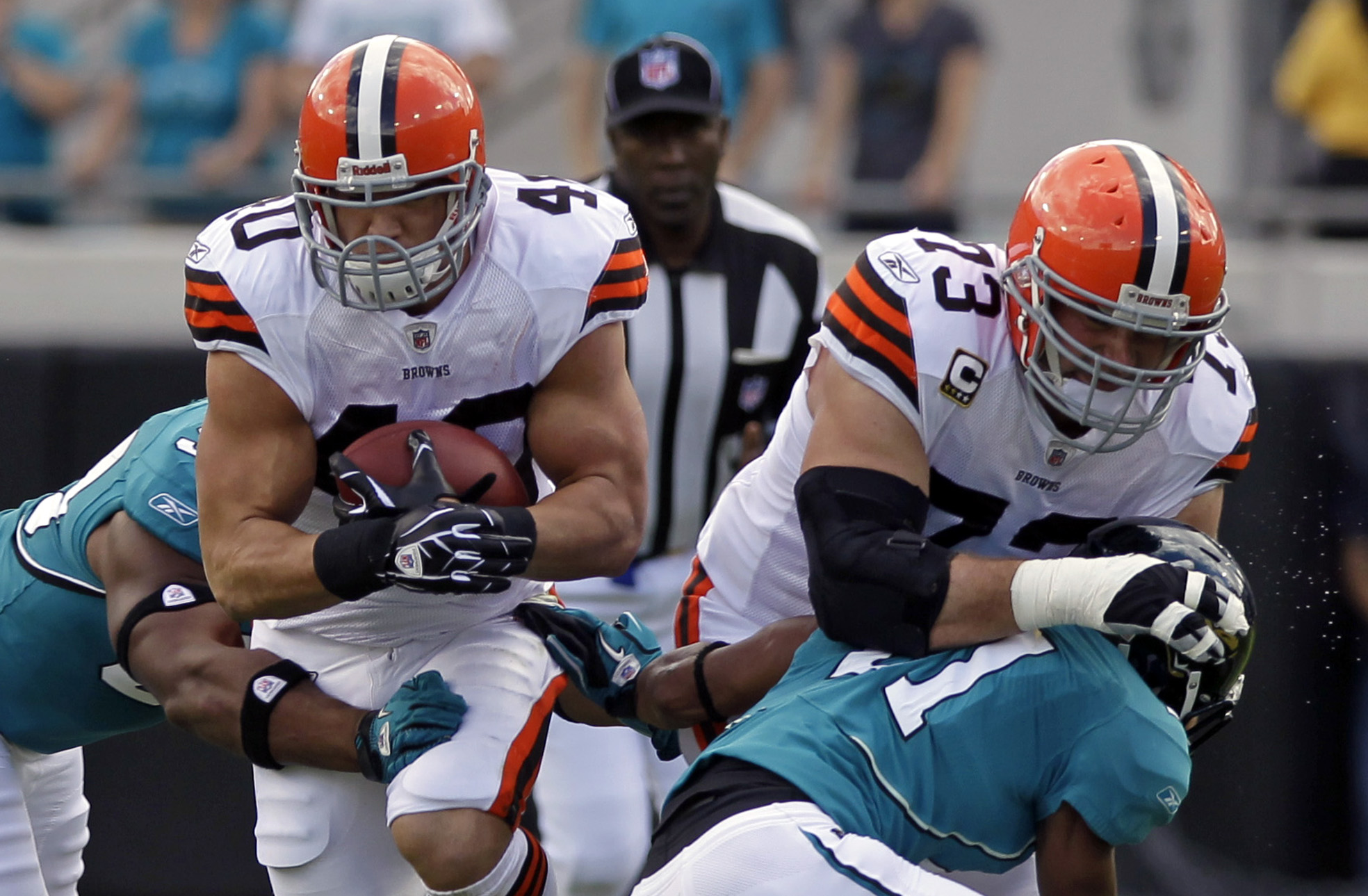 Former Browns RB Peyton Hillis in Critical Condition After Swimming  Accident - Sports Illustrated Cleveland Browns News, Analysis and More