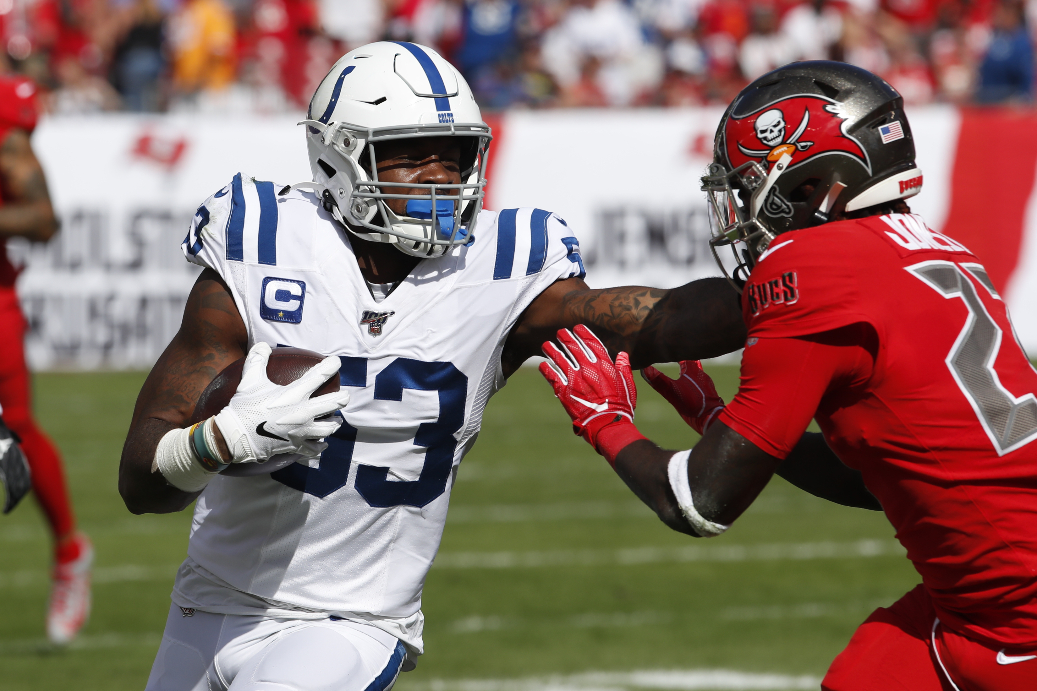 December 09, 2018: Tampa Bay Buccaneers outside linebacker Adarius