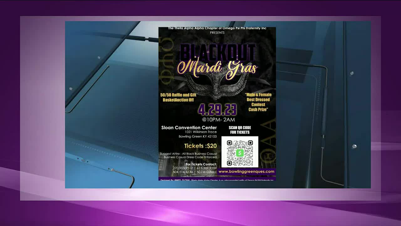 Omega Psi Phi presents Blackout Mardi Gras this weekend