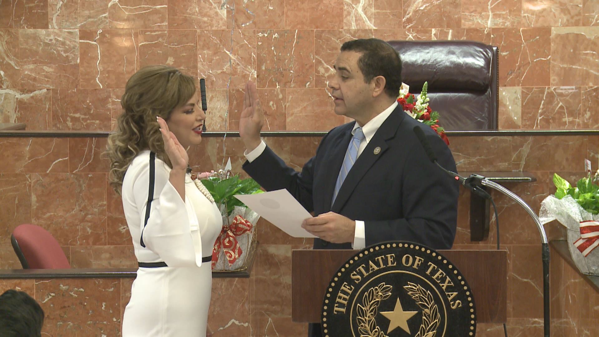 Webb County tax assessor-collector sworn in