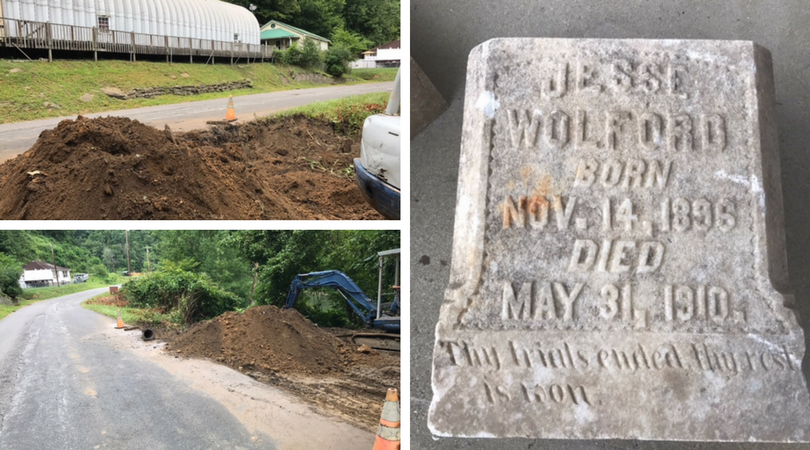 Family buried under roadway set to be exhumed