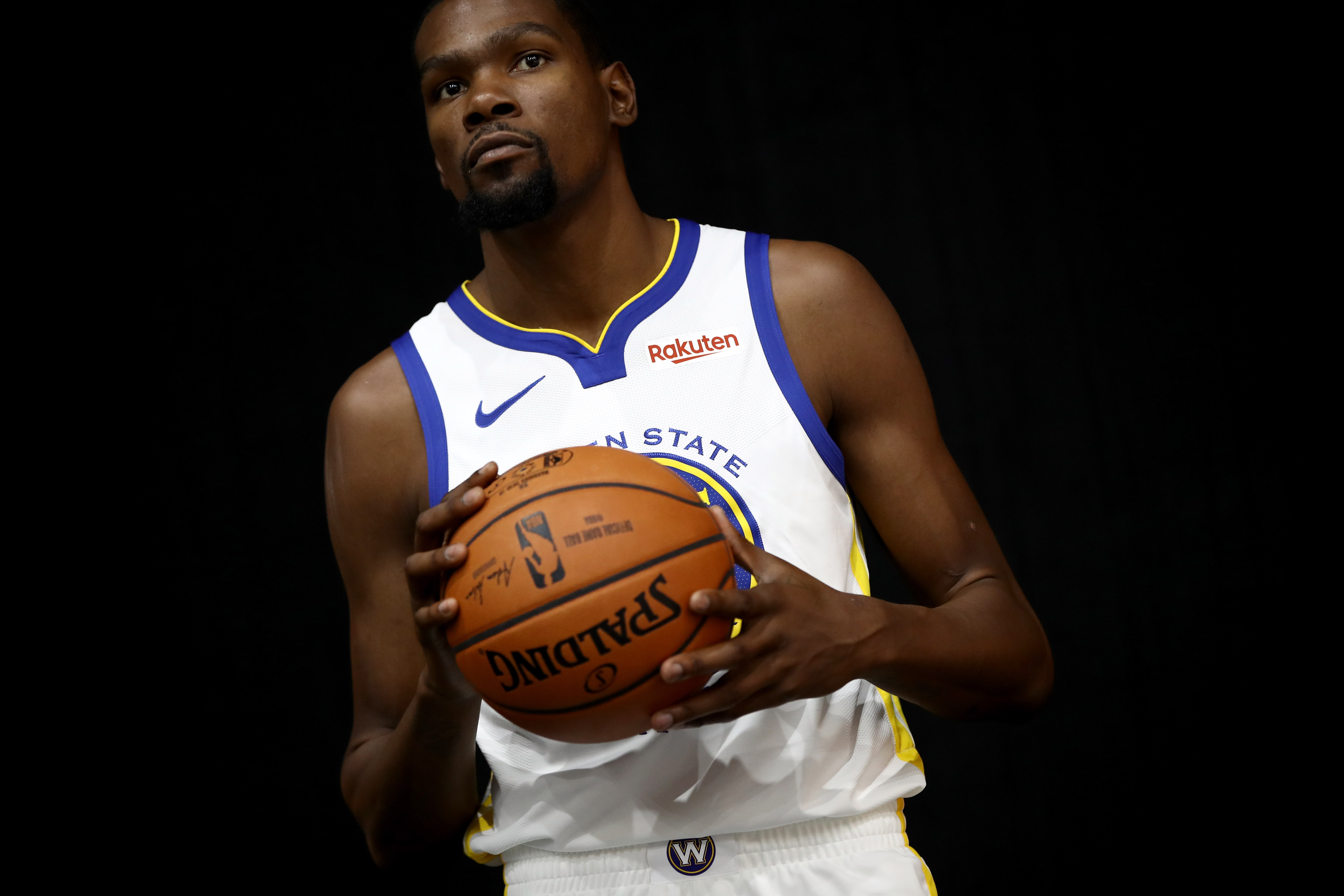 2019 All-Star Kevin Durant Golden State Warriors #35 Black Jersey