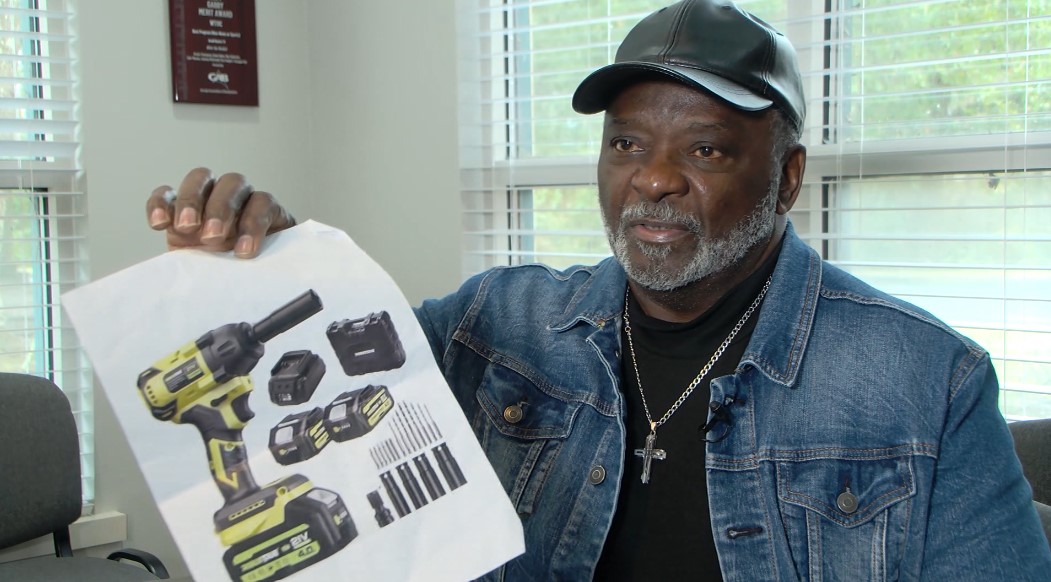 Man Pays for Drill Set, Gets a Picture Instead — and Only One Salary to Cover the Loss