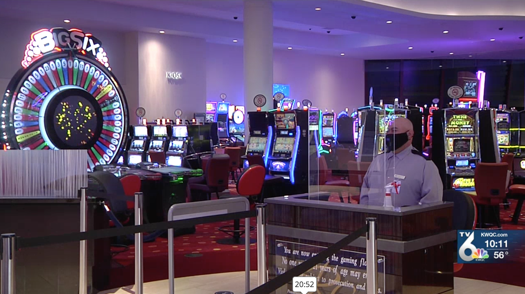 Aqua Casino Reopening