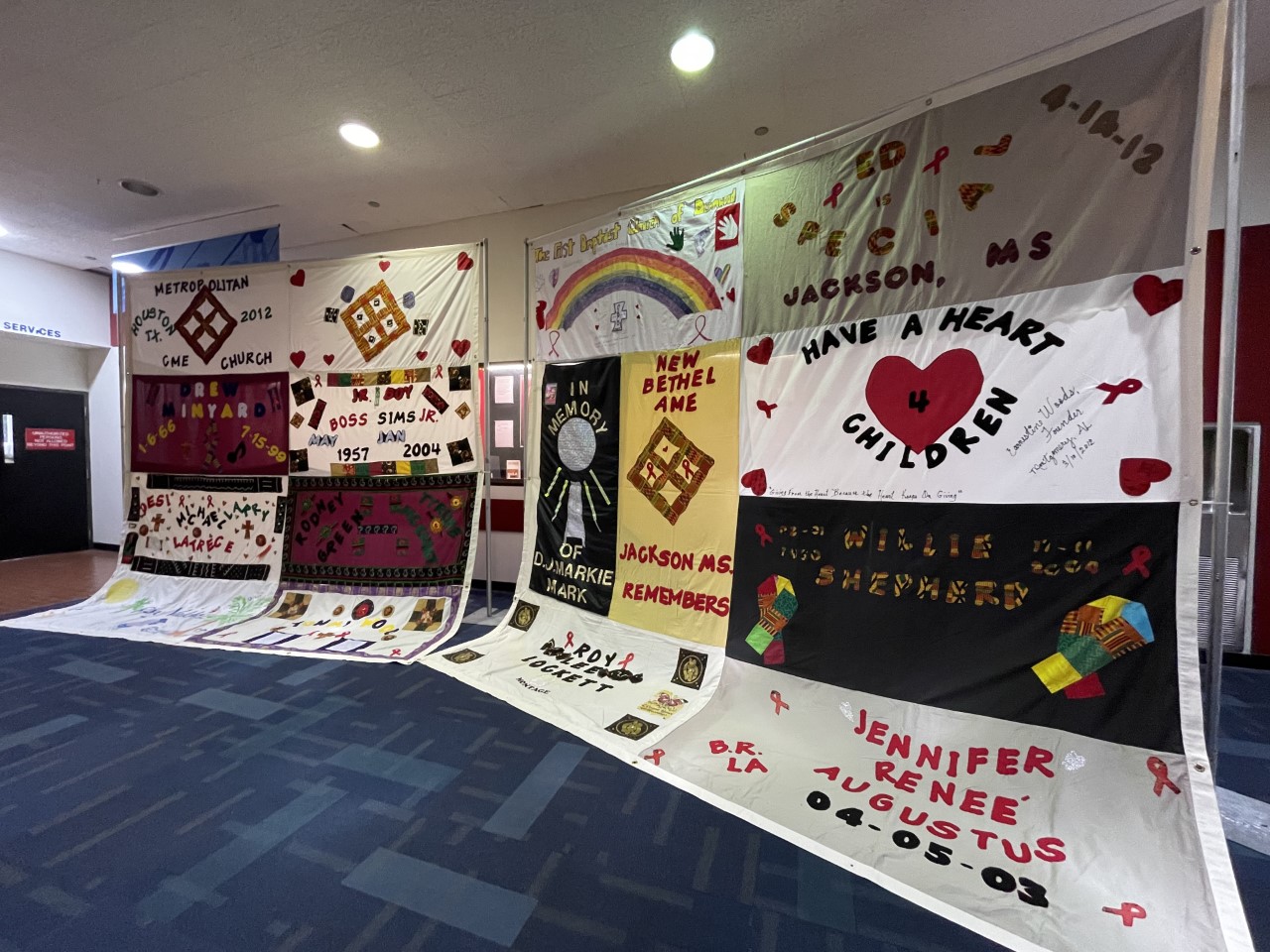 AIDS Quilt Display at A&M-Commerce Sparks Reflection and Discussion - Texas  A&M University-Commerce