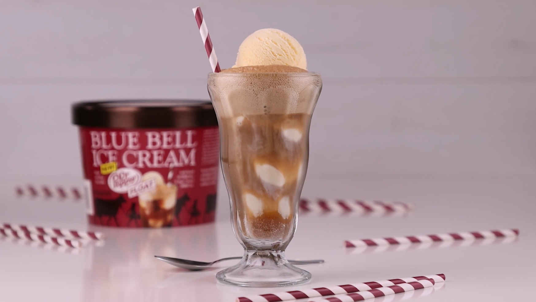 Blue Bell® and Dr Pepper® team up for new Dr Pepper Float Ice