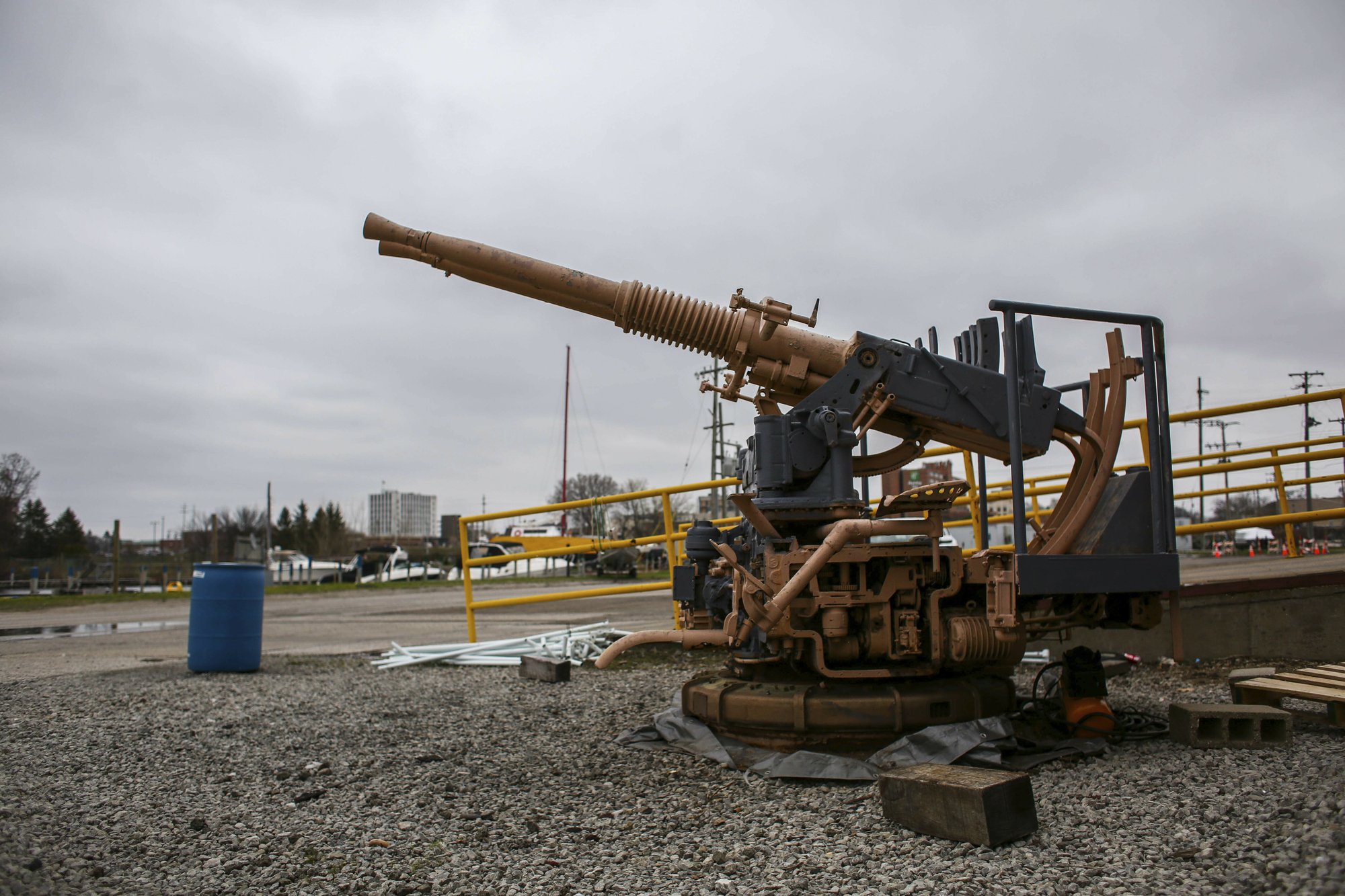 Michigan museum to add large anti-aircraft gun to WWII ship