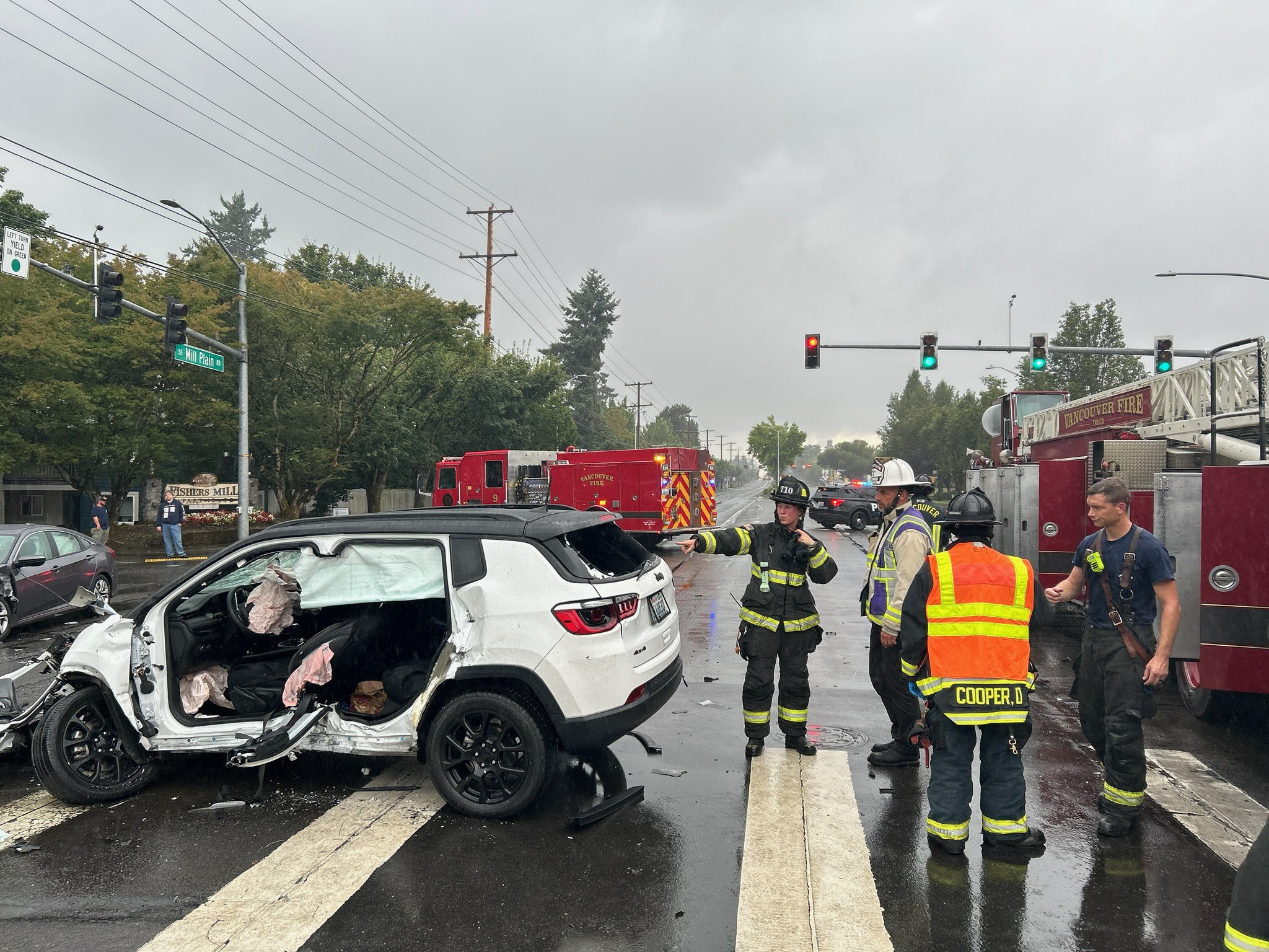Approximately 10 people' injured, suspect dead after four-car crash in  Vancouver