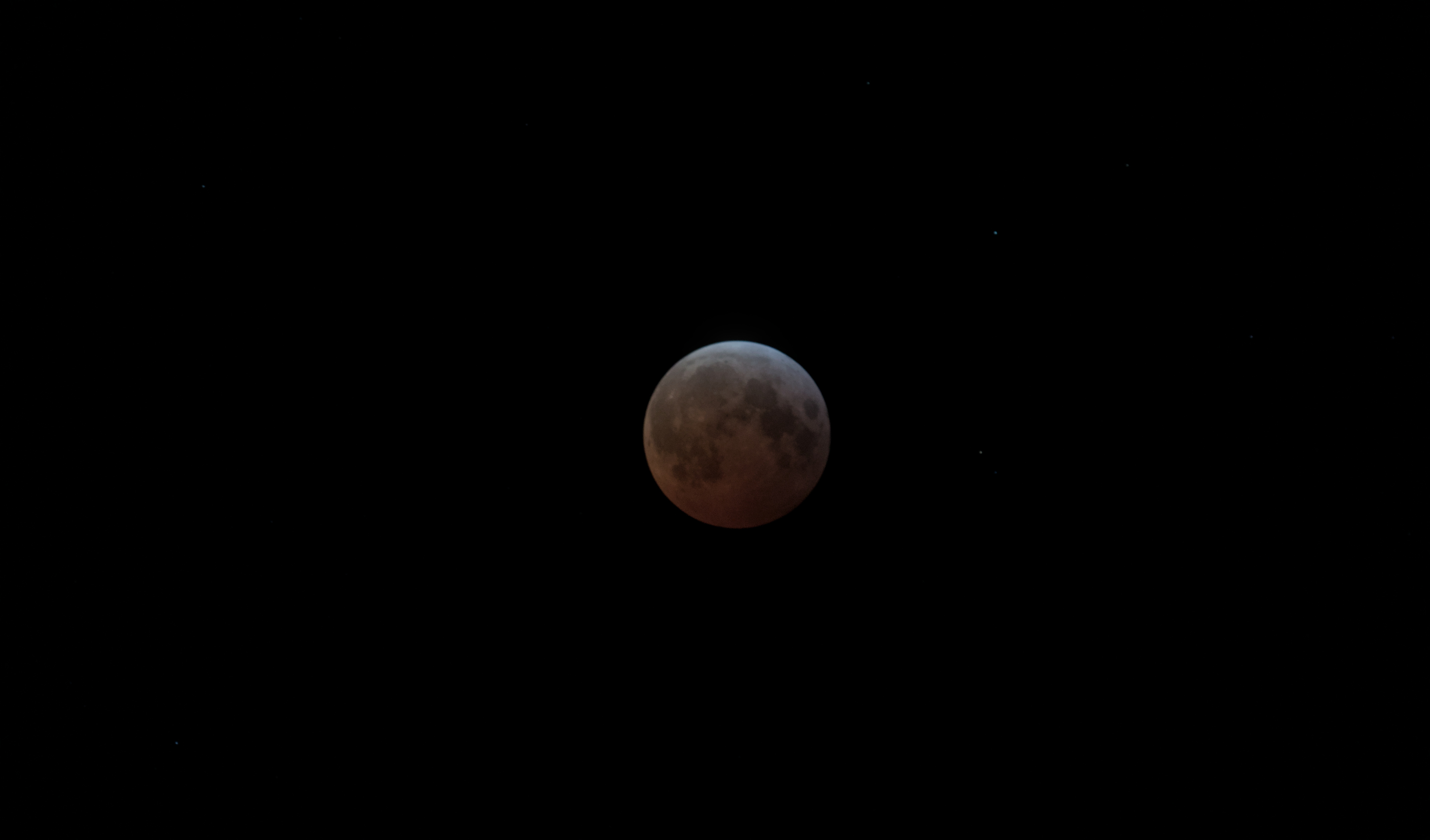 Overnight Lunar Eclipse mesmerizes viewers at the observatory
