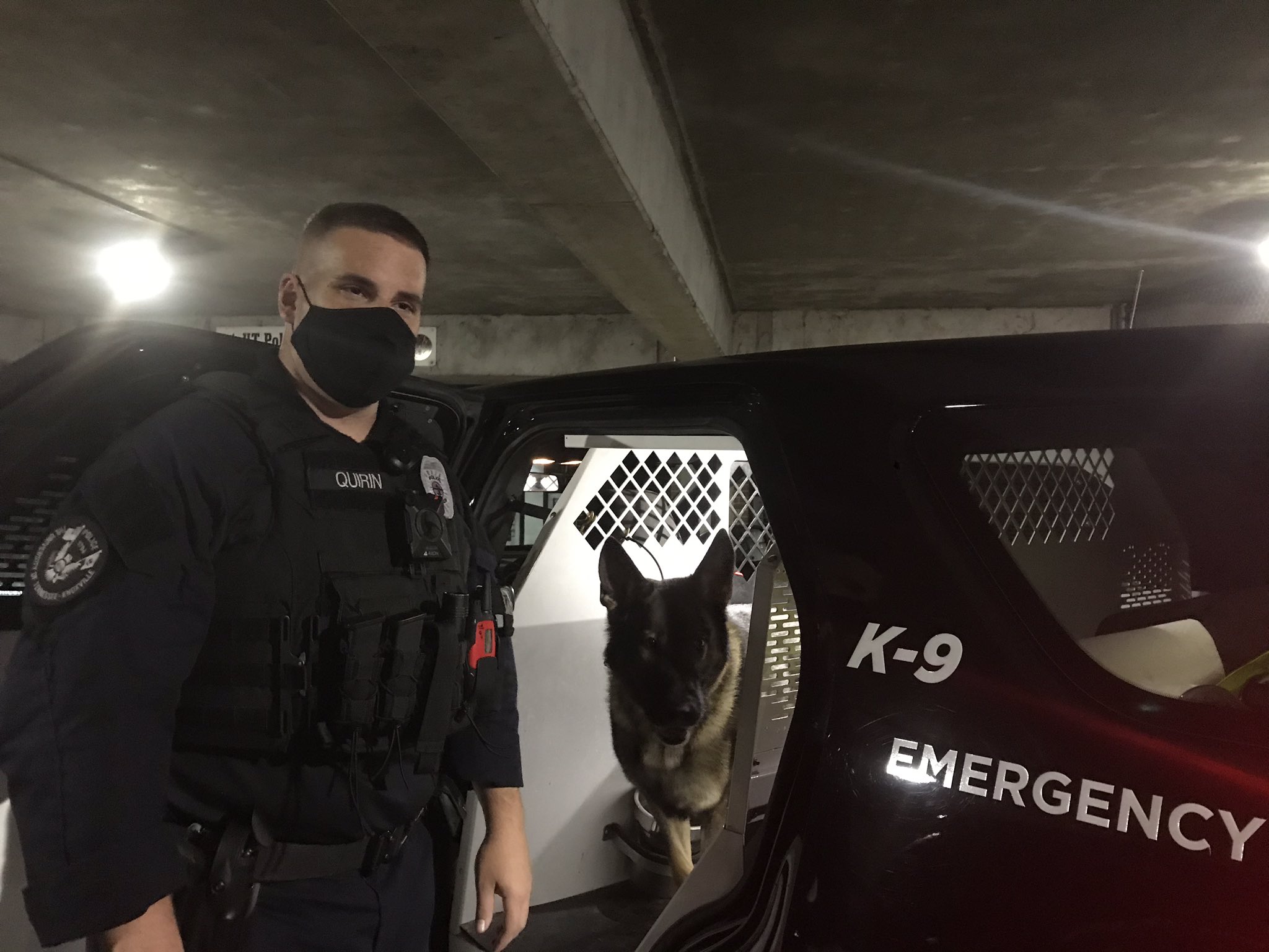 K-9 Confidential: Bruno and Officer Jeffrey Quirin : Police Department