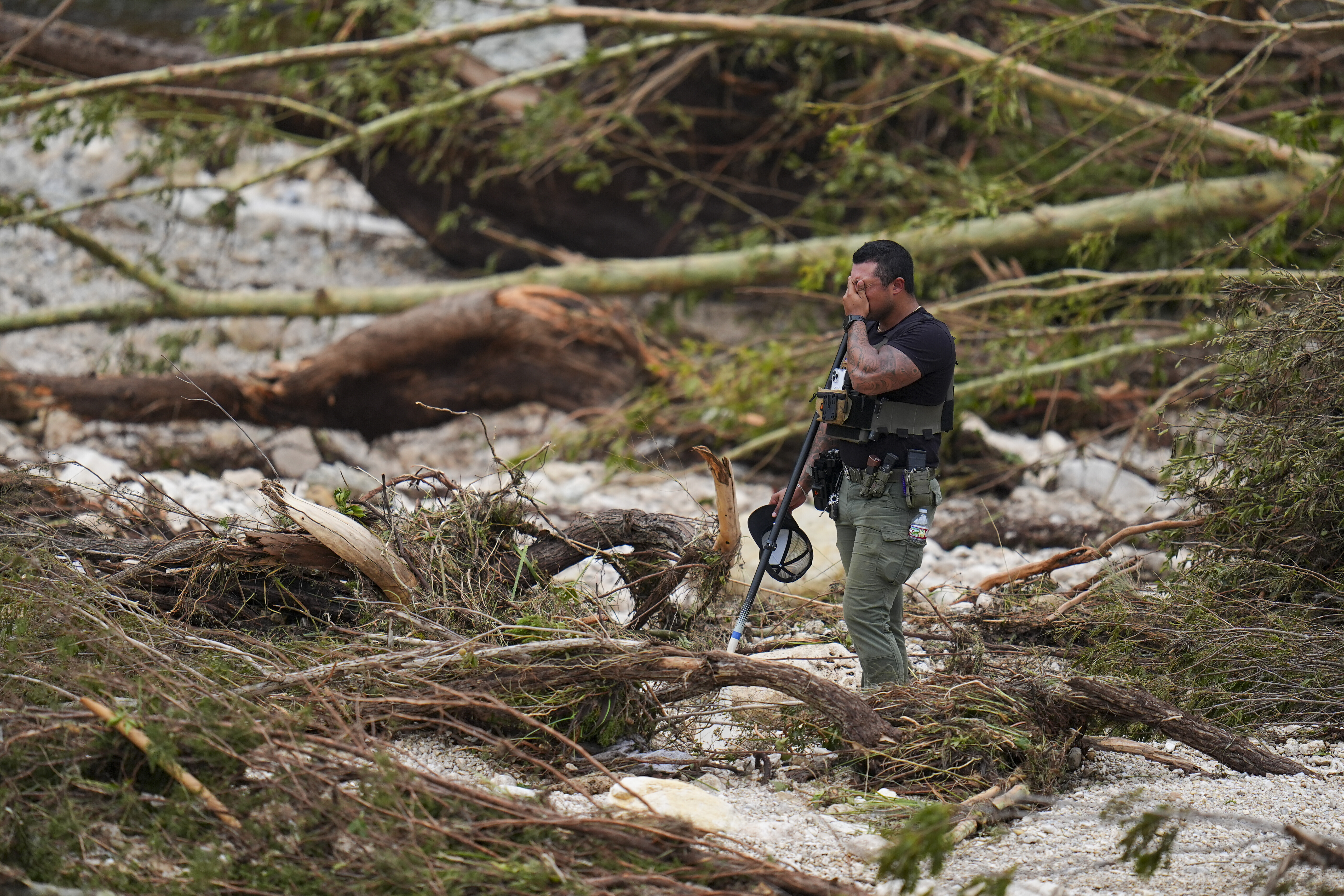 He is the hero in this story:' Man dies saving family from floodwaters in Texas