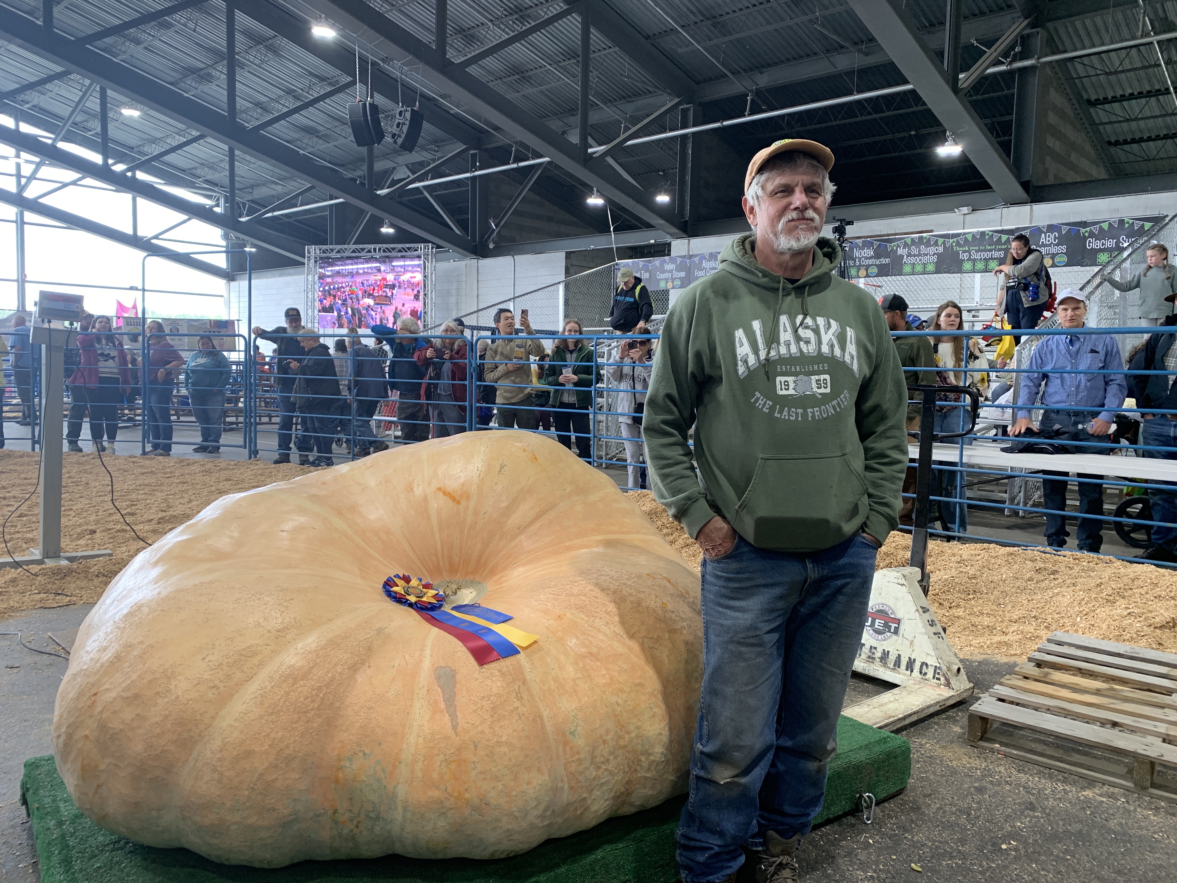 8-peat: Anchorage pumpkin grower claims Alaska State Fair prize
