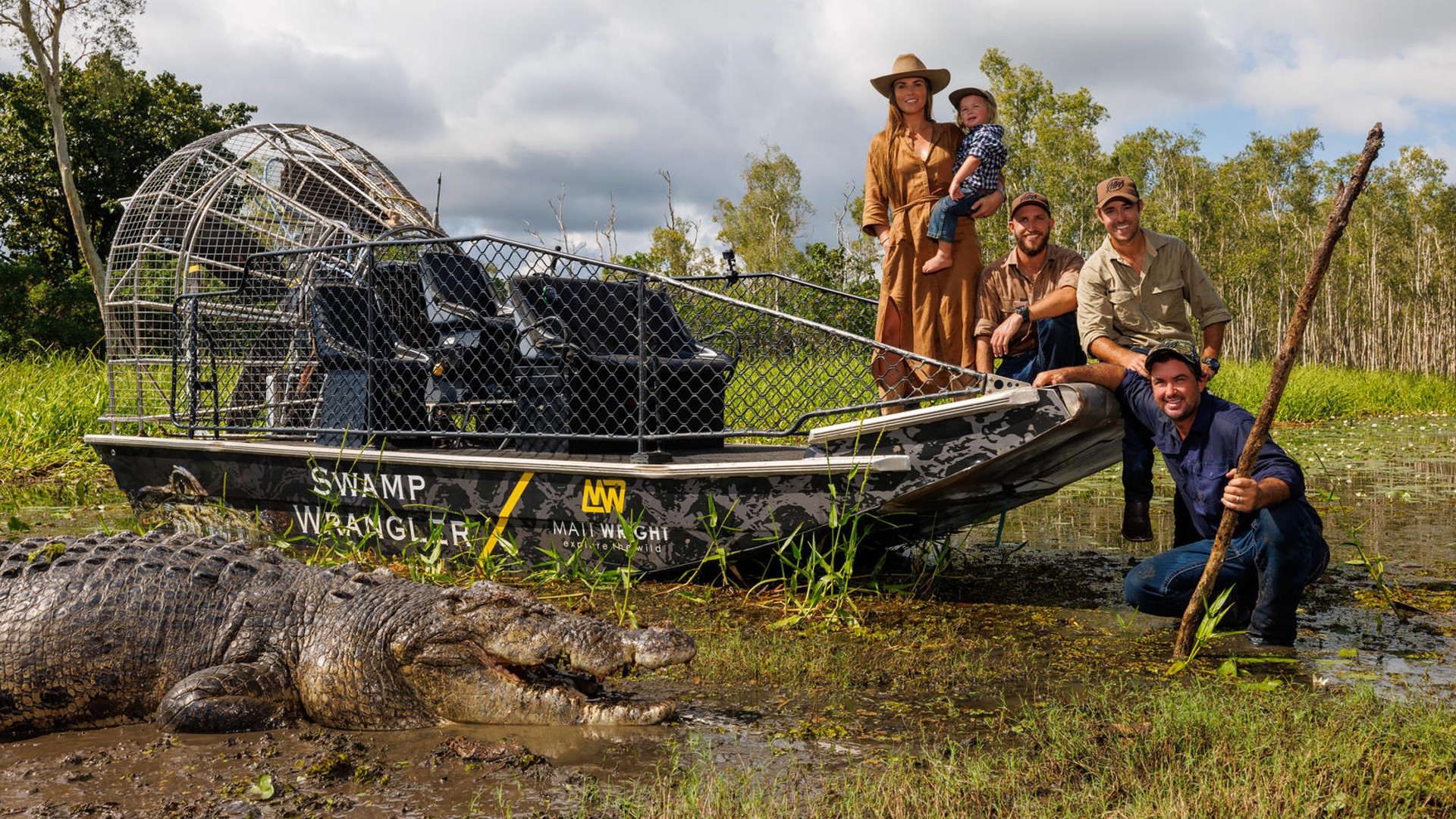 Meet Matt Wright, an Australian Crocodile Wrangler and the star of  Netflix's 'Wild Croc Territory'