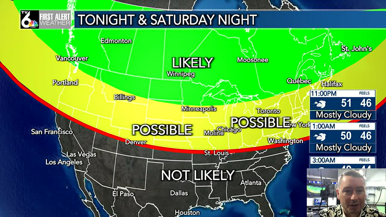 Northern lights, image size:1280x720