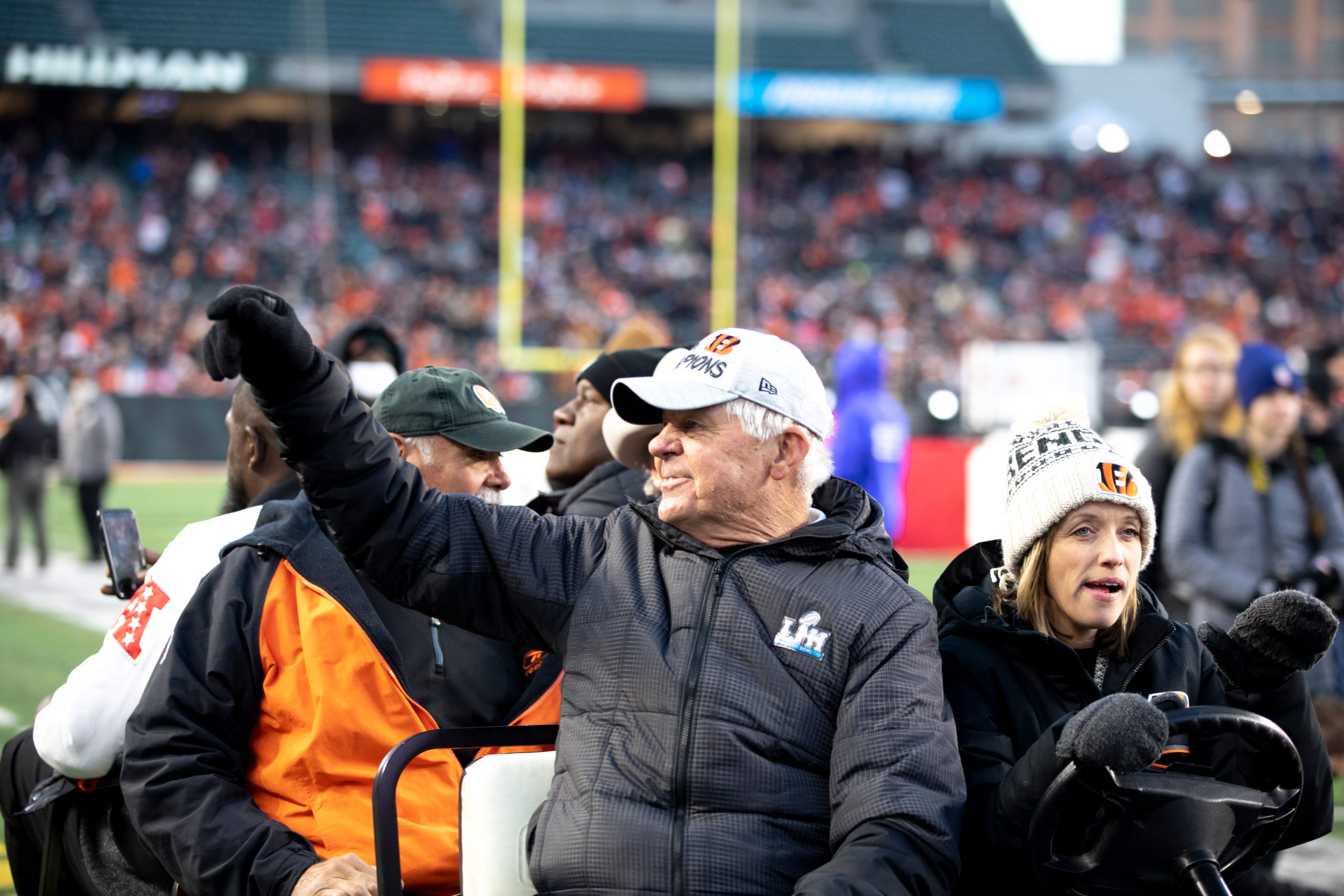 PHOTOS: Bengals pep rally at Paul Brown Stadium offers electric atmosphere