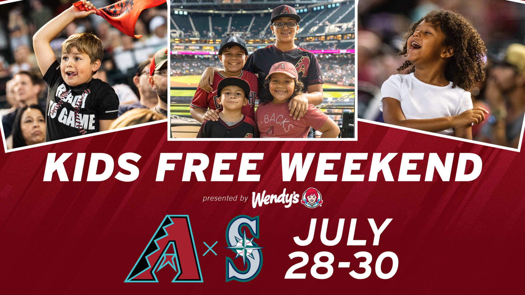 Diamondbacks announce Kids Free weekend July 28-30 at Chase Field