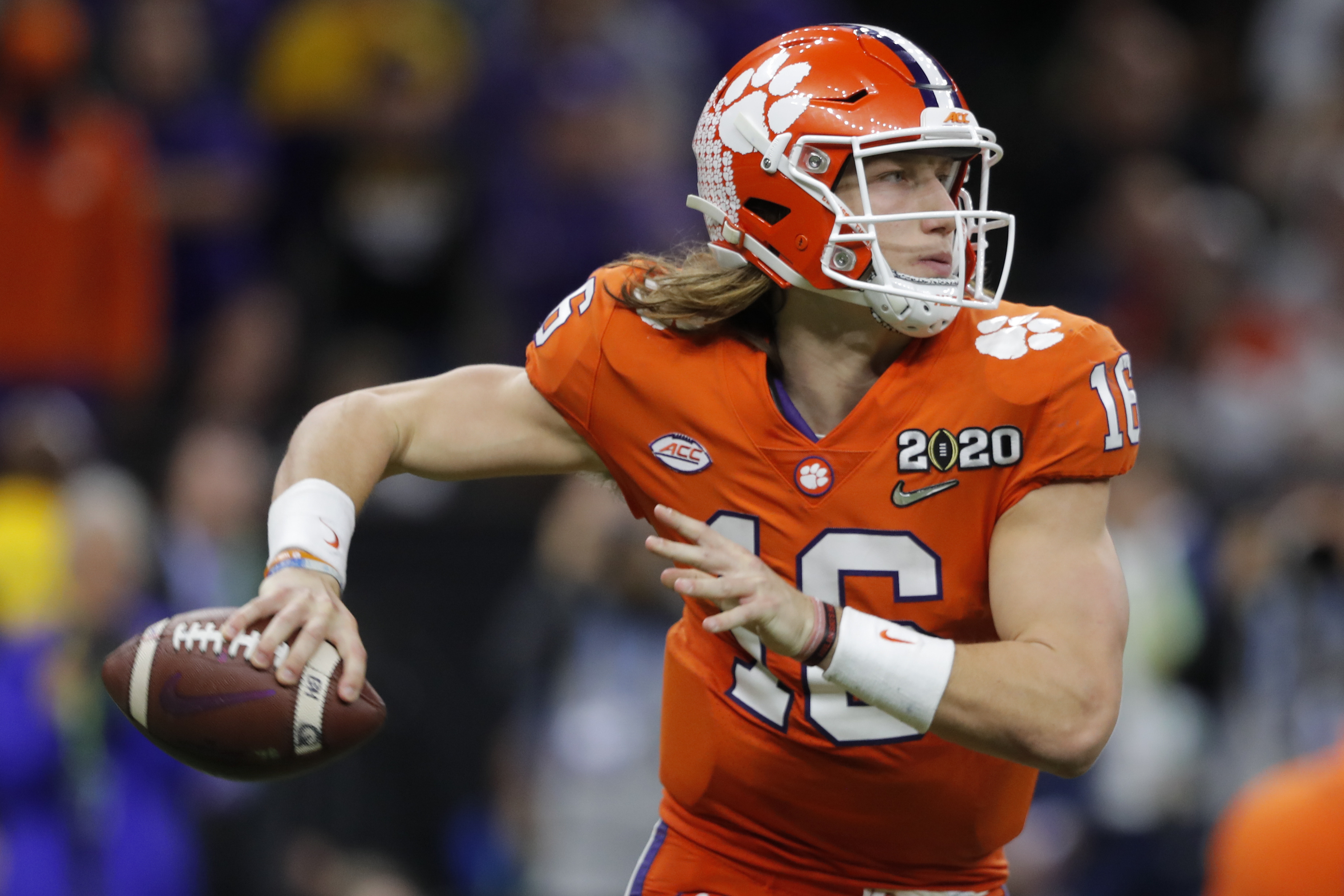 Clemson QB Trevor Lawrence's Hair Is Almost Better Than His National  Championship