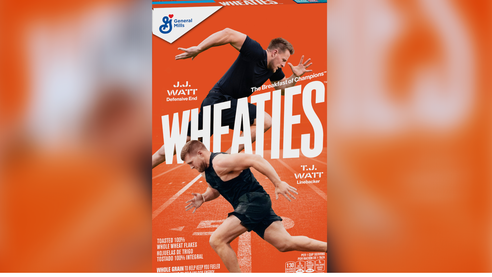 NFL's Watt brothers make history on Wheaties box