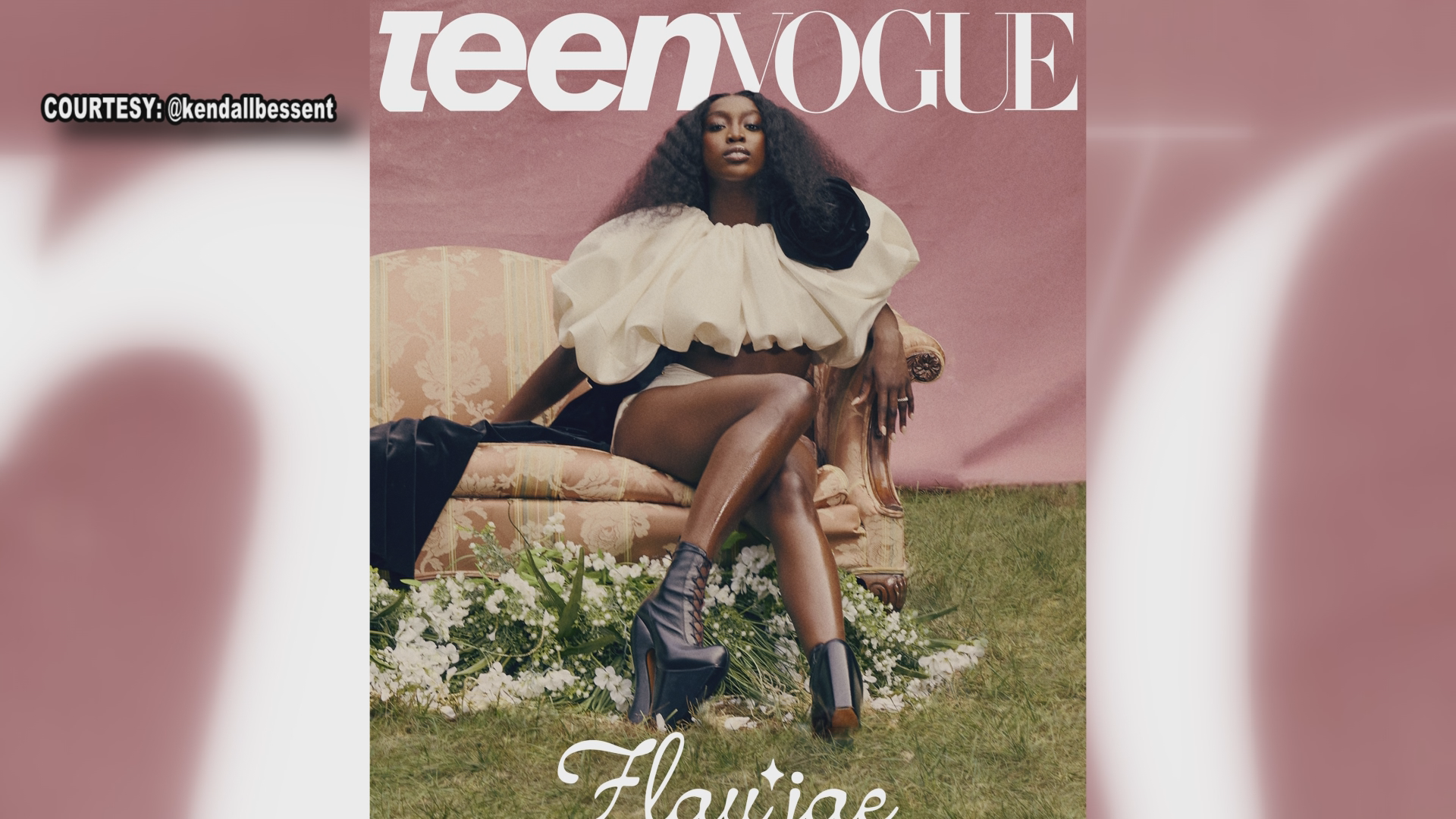 Vogue シャロムハローアンドジョルジーナ Savannah native Flau'jae Johnson featured as Teen Vogue's 'cover star'