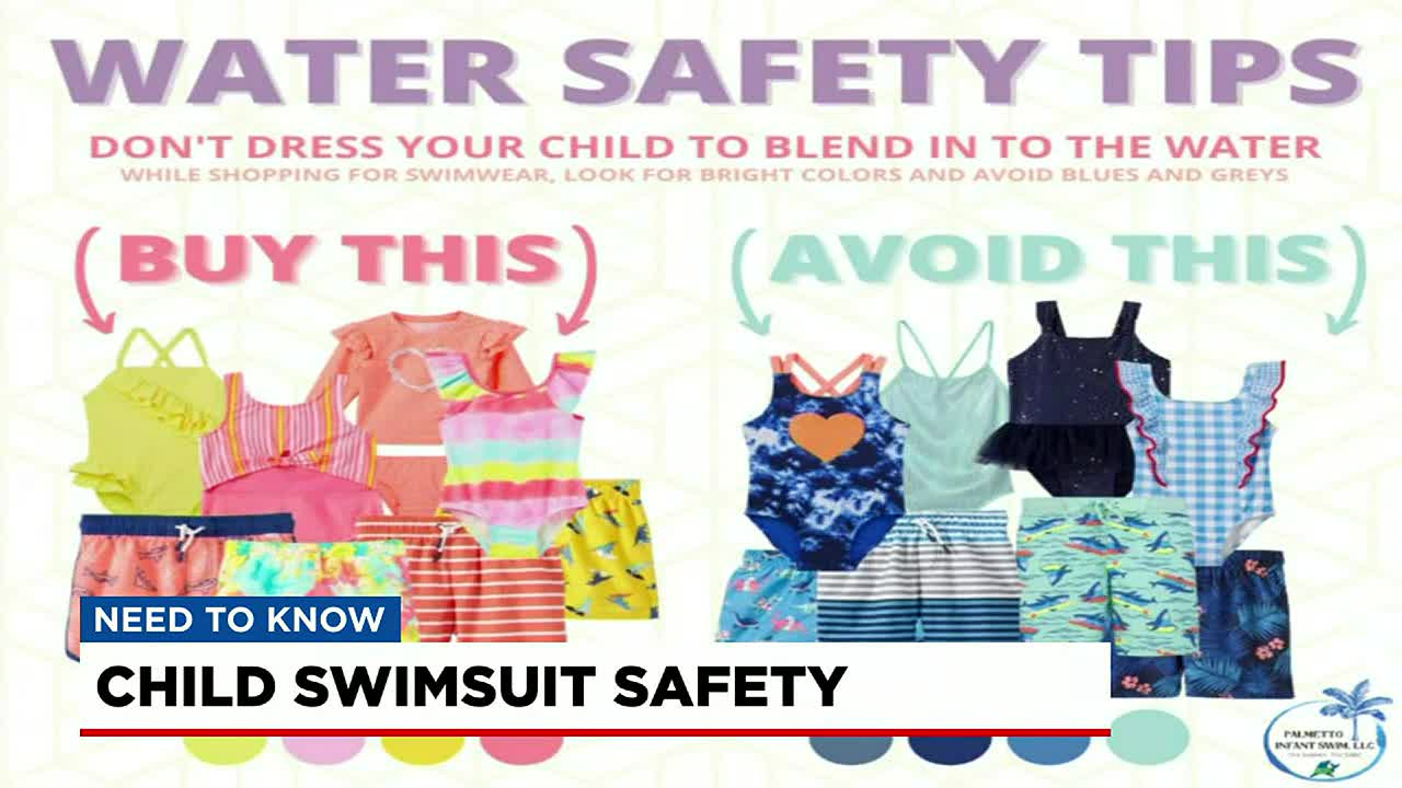Swim Safety Tips and How Bright Colors Help With Swim Safety