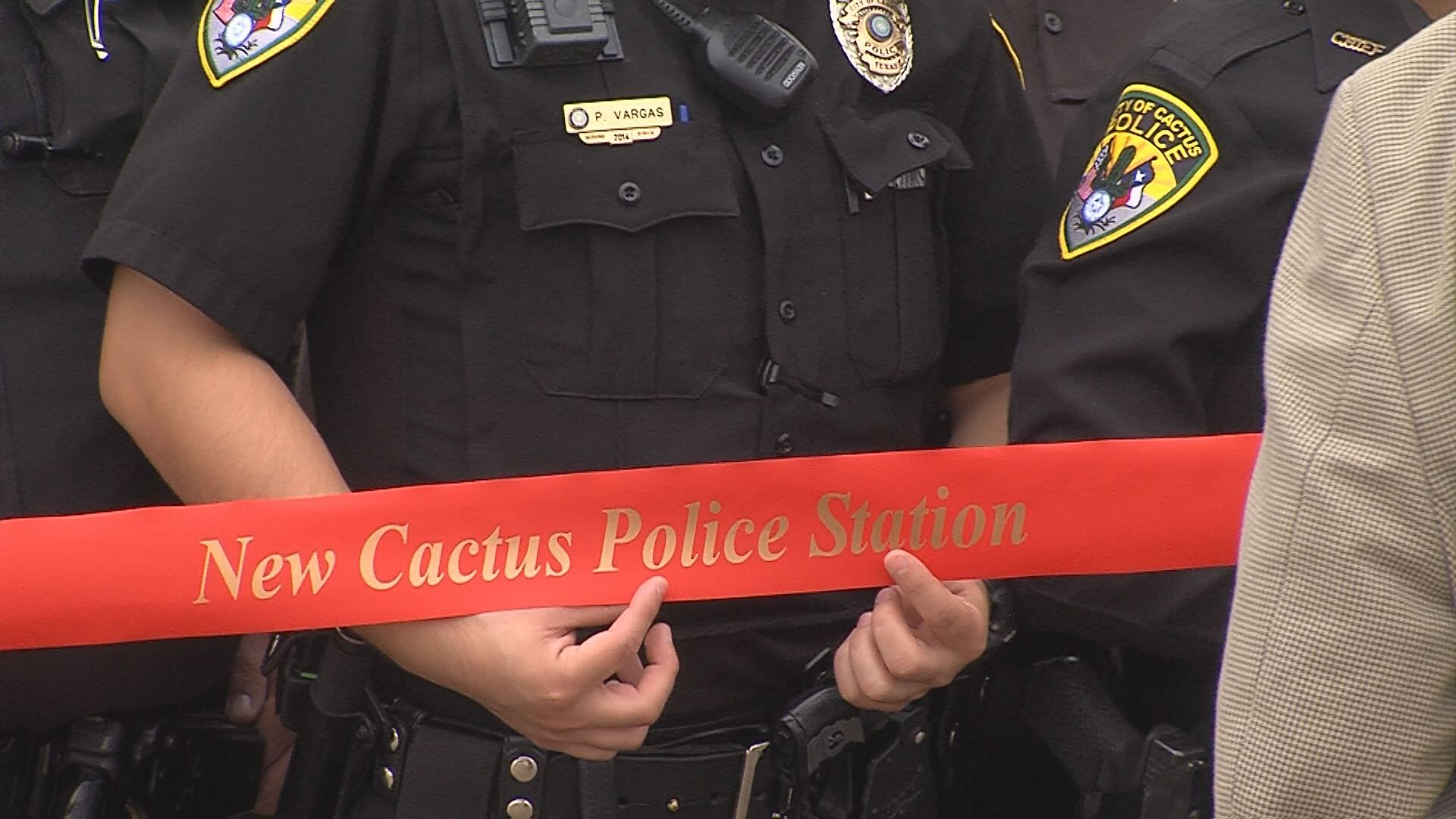 Cactus celebrates new police department