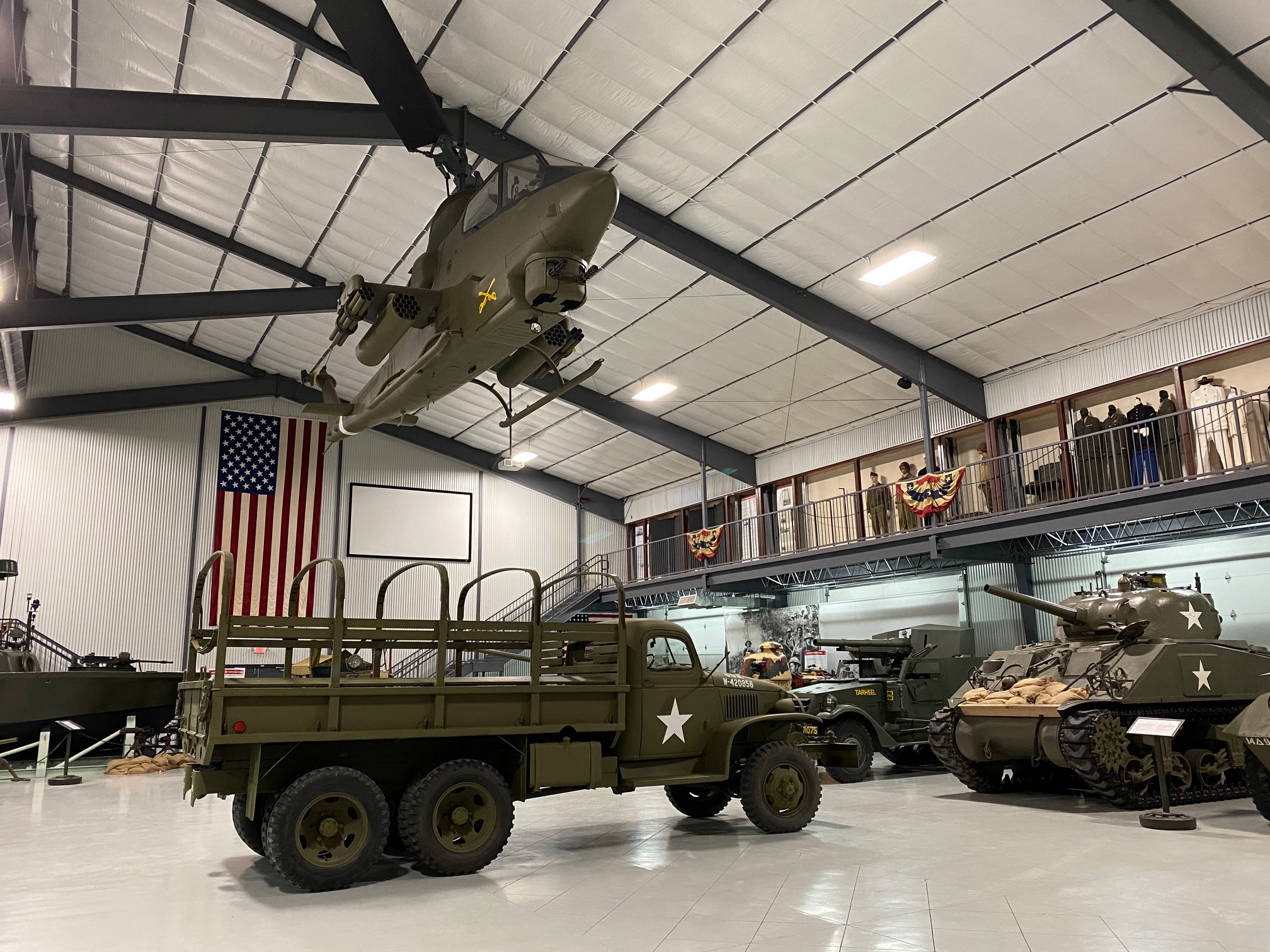 The Museum of the American GI offers a lifelike experience
