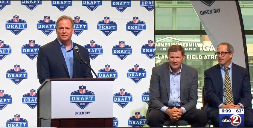 Packers, Green Bay officials talk plans for NFL Draft coming to town in 2025