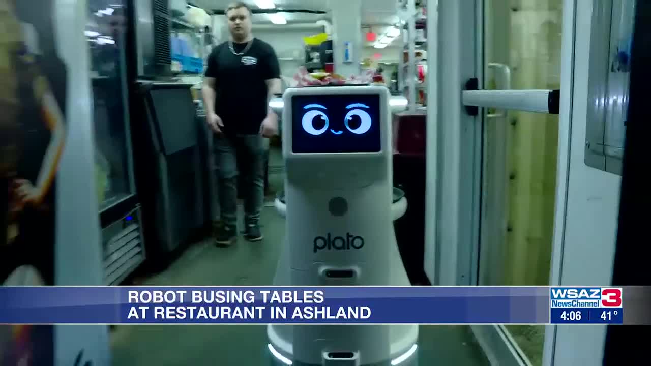 Robots Bussing Tables At Local Restaurants