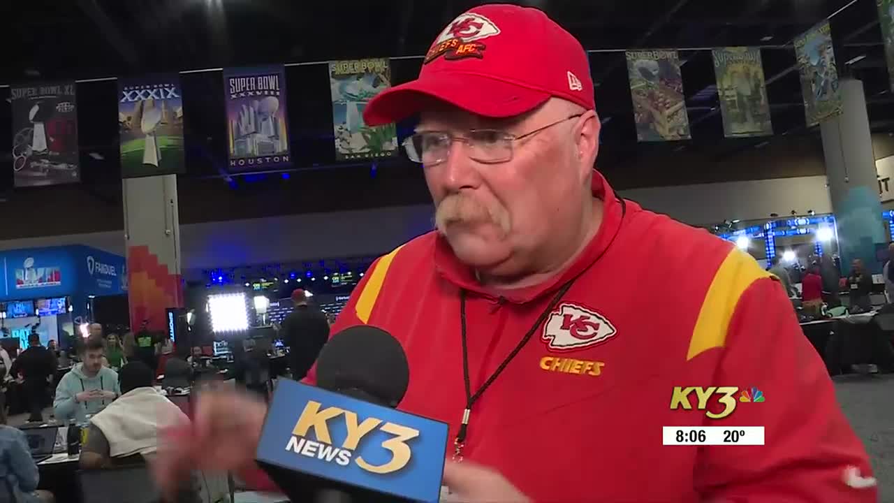 Andy Reid wants to win more Super Bowls and eat more cheeseburgers