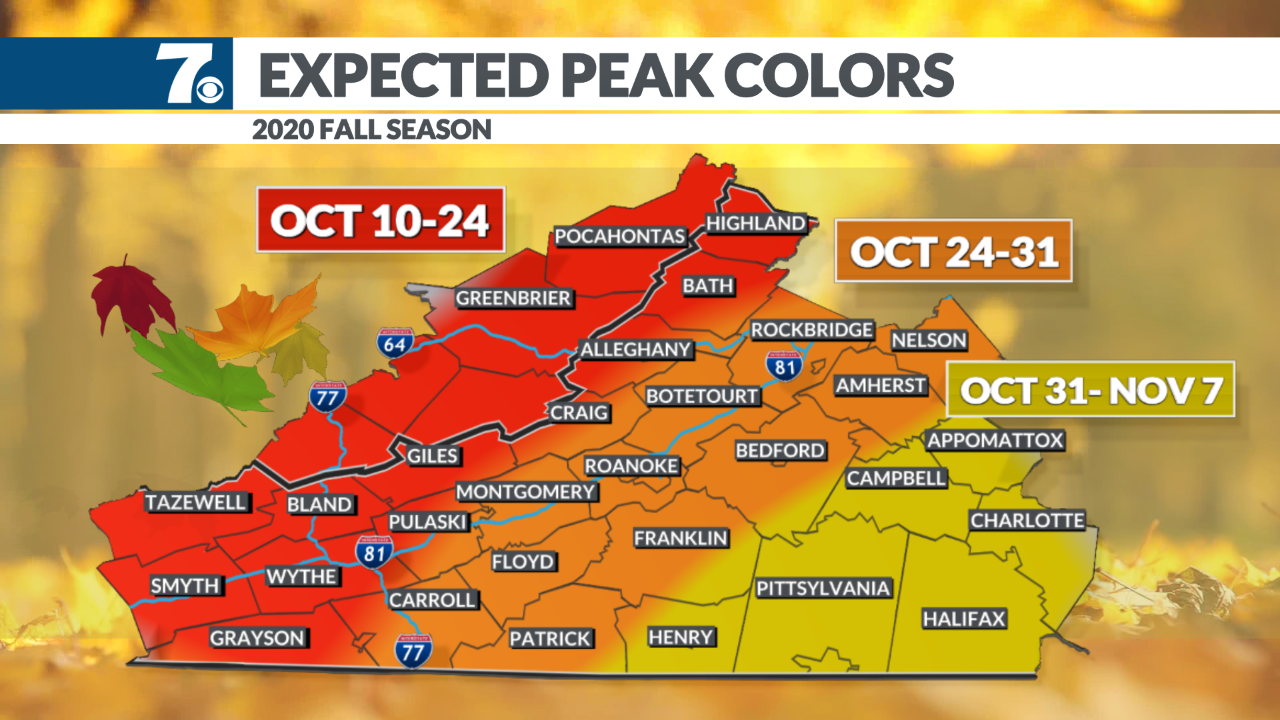 Fall Foliage Reports 2020 Fall Foliage Could Be The Best In Years, According To Virginia Tech Tree  Expert