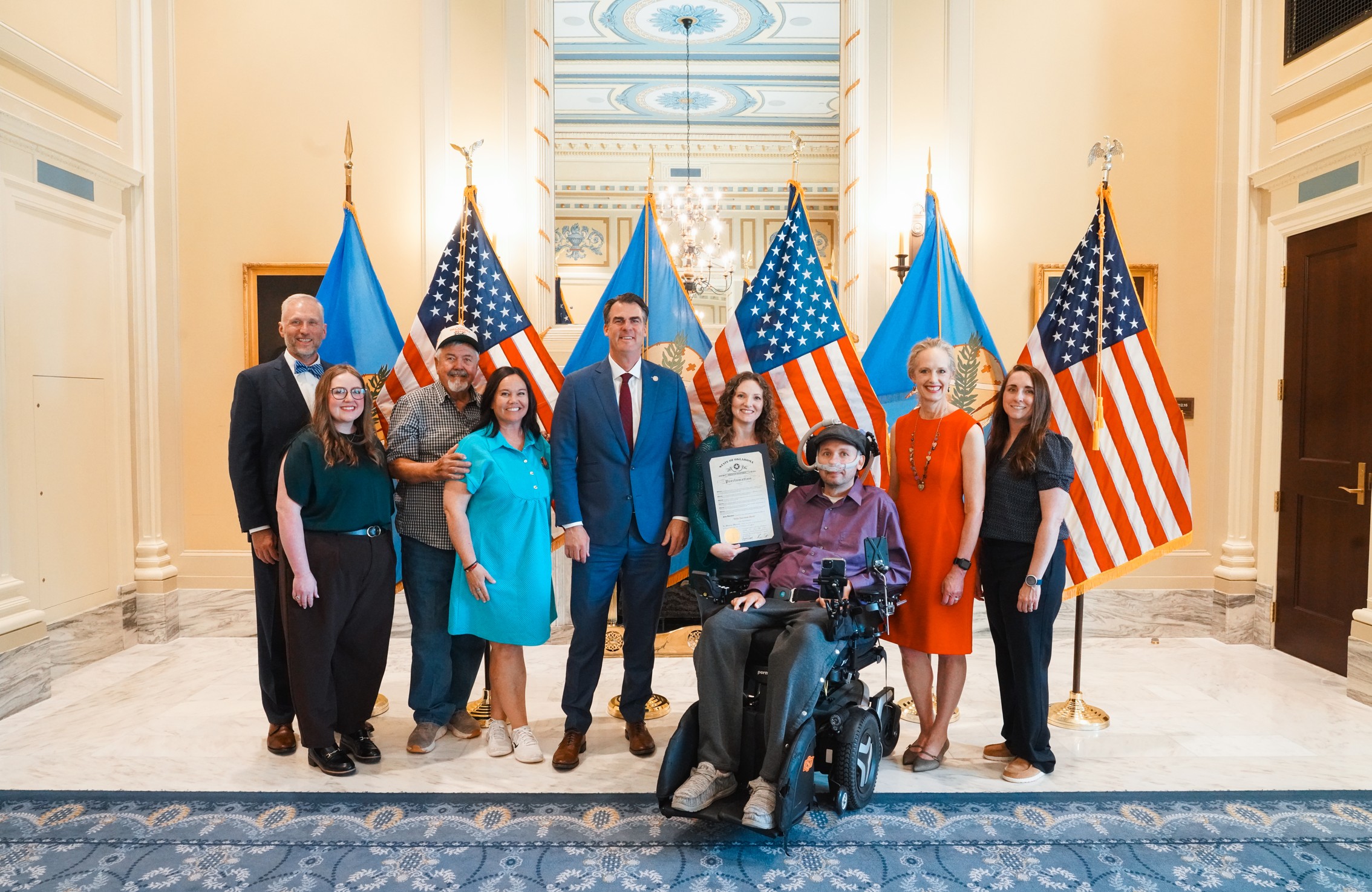Good news for Oklahomans living with ALS after new state support Good news for Oklahomans living with ALS after new state support