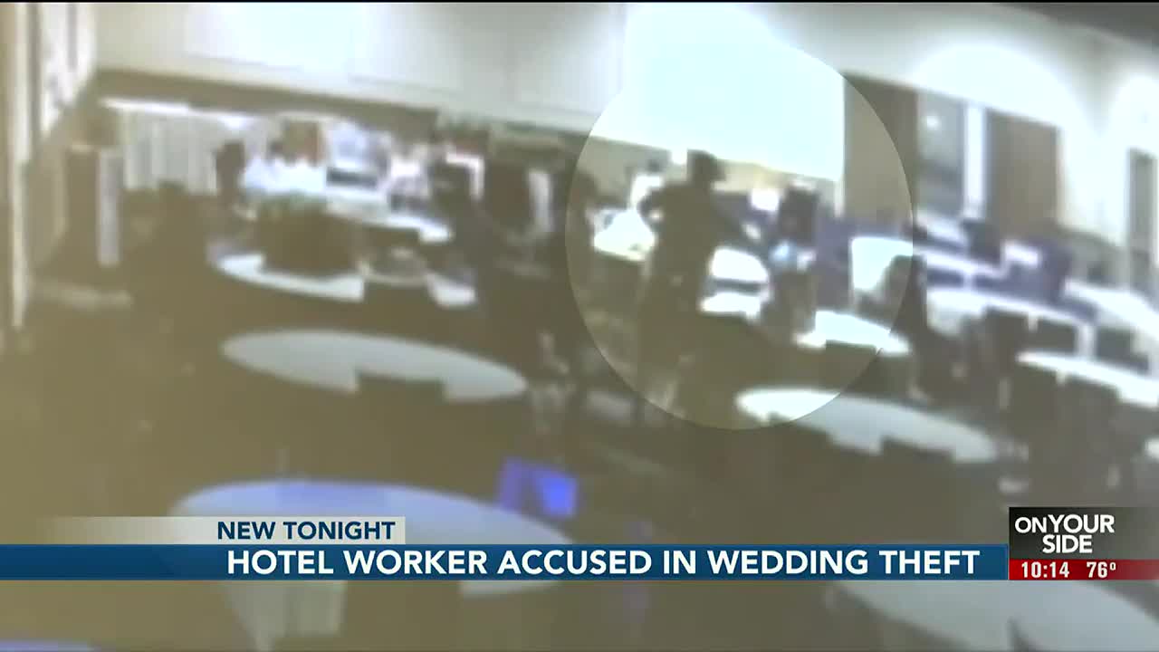 Beatrice hotel worker accused in wedding theft