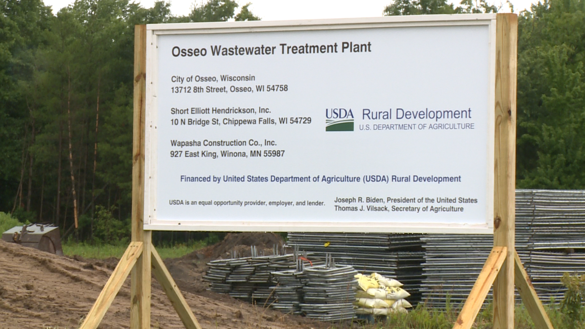 Osseo receives over 7.1M for new wastewater treatment facility