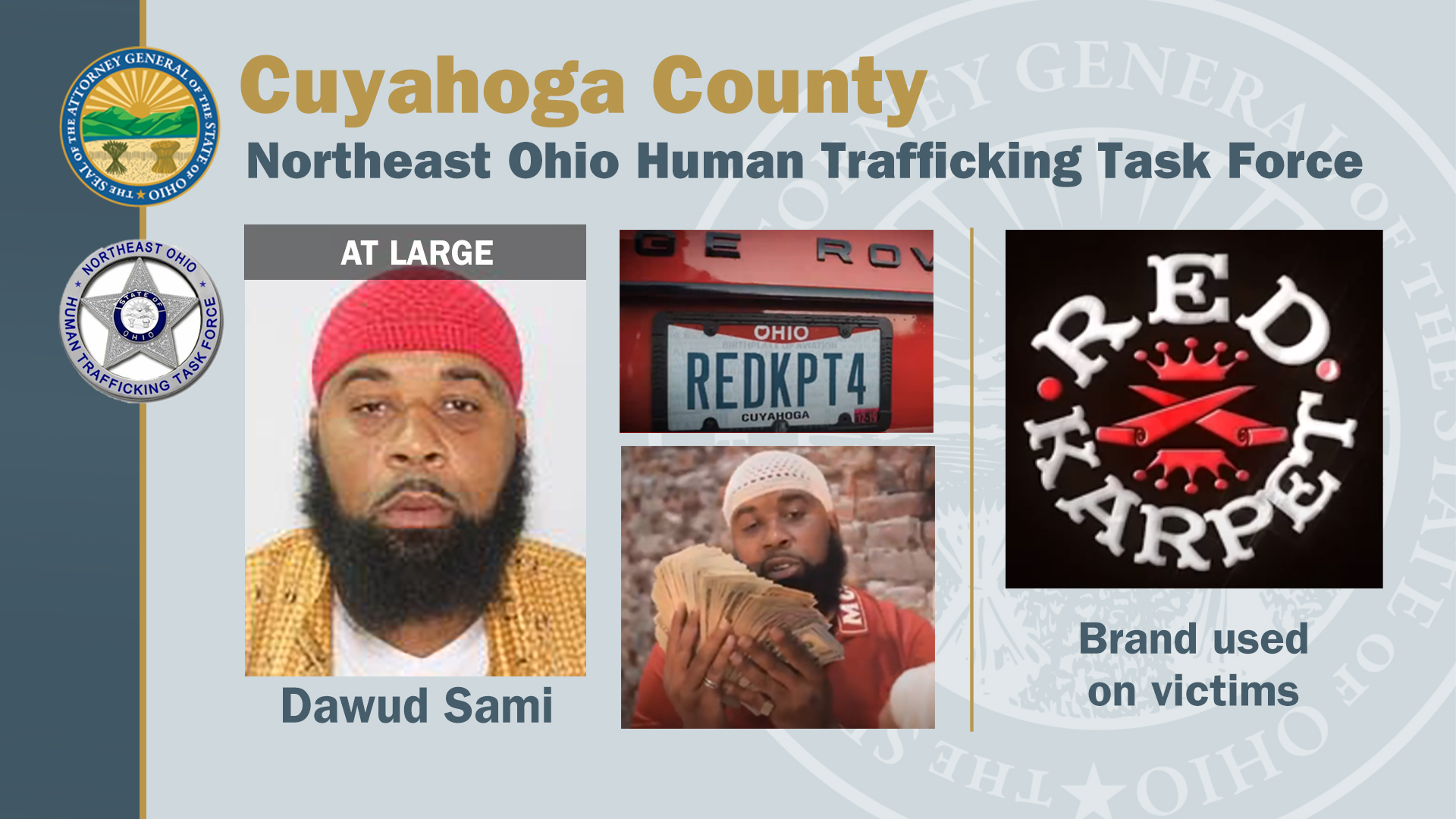 トップス L.G.B./CRIME OF GOD/HSC/M Cleveland human trafficking suspect branded victims with name of