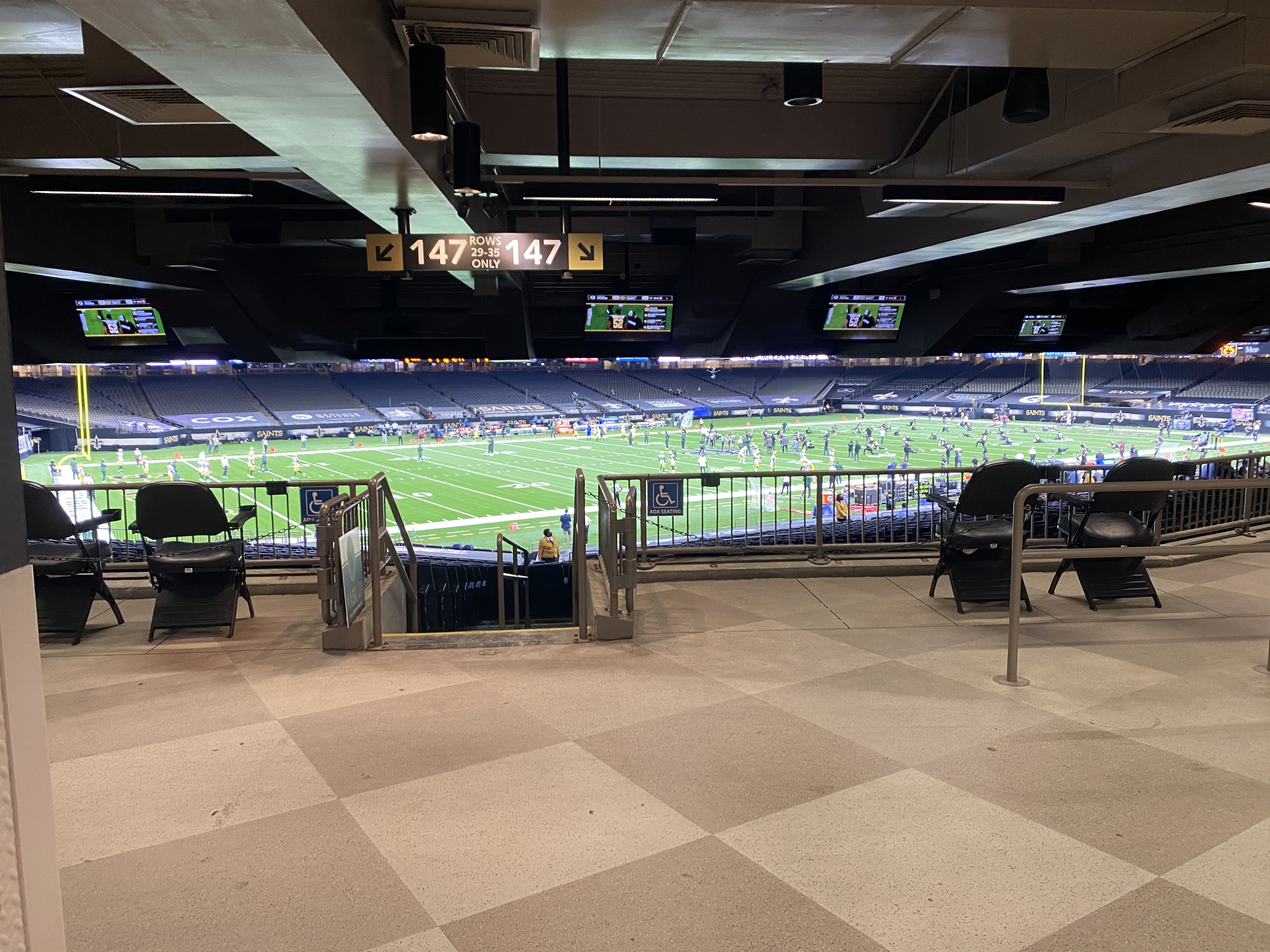 Mercedes-Benz Superdome, New Orleans LA - Seating Chart View