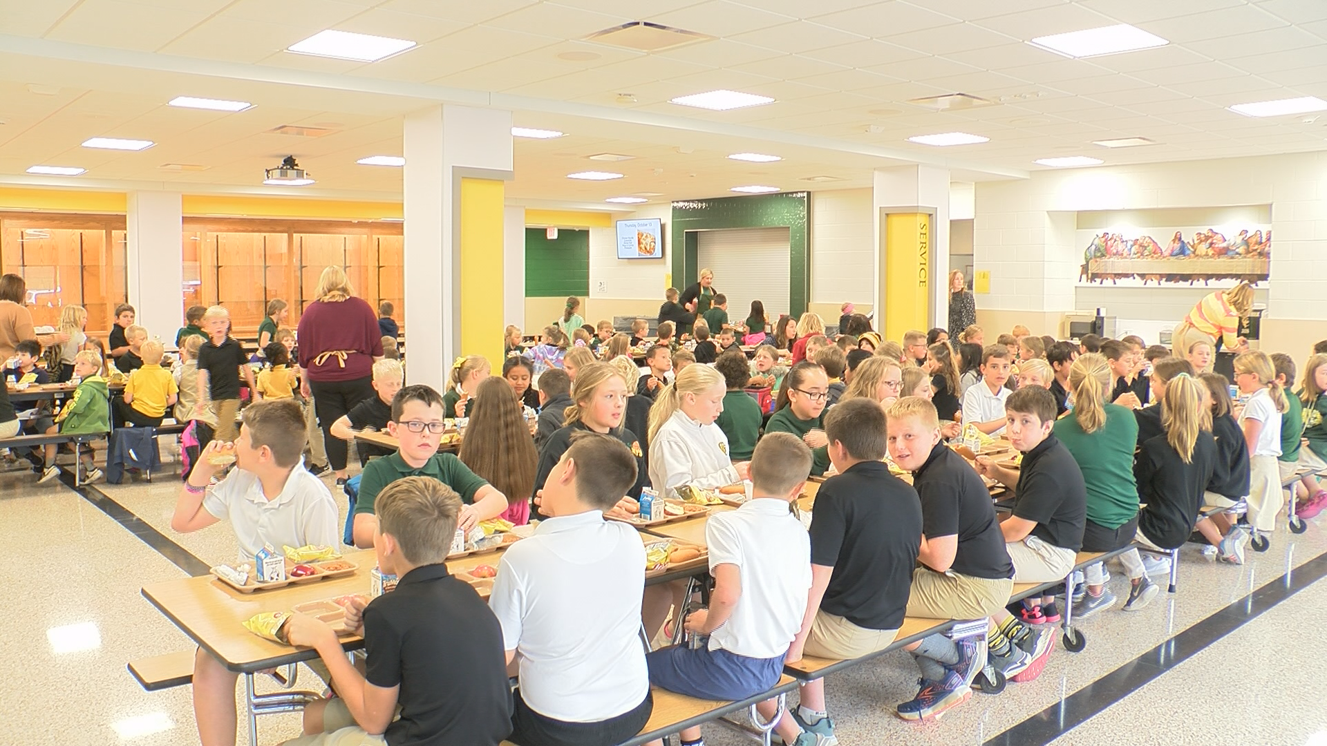 Gehlen Catholic School completes cafeteria renovation