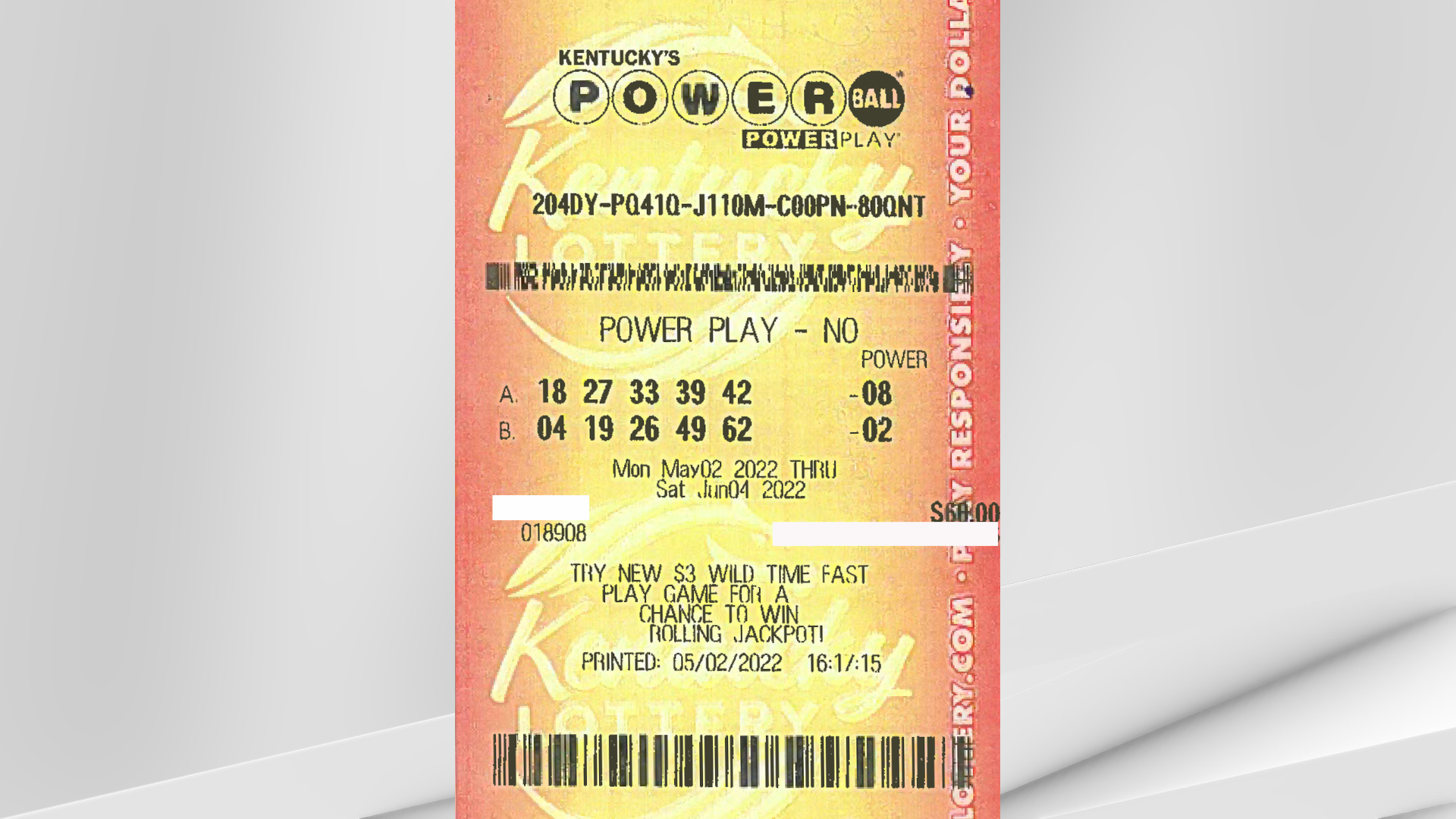 Kentucky coworkers, longtime lottery players split $50,000 Powerball ticket