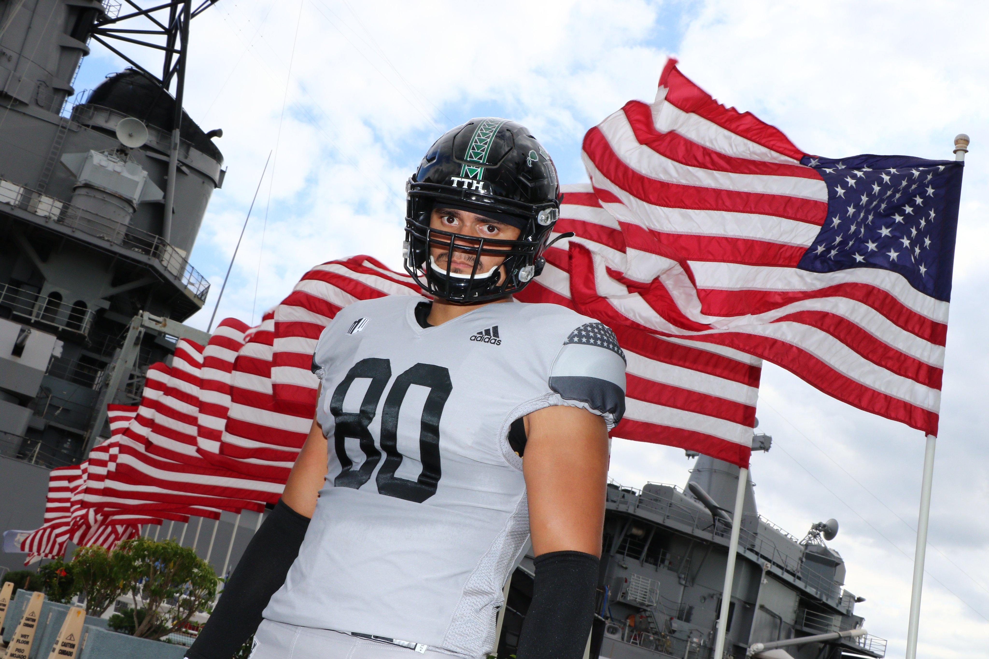 Football To Unveil Pearl Harbor-Themed Uniform For Military Night -  University of Hawai'i at Manoa Athletics