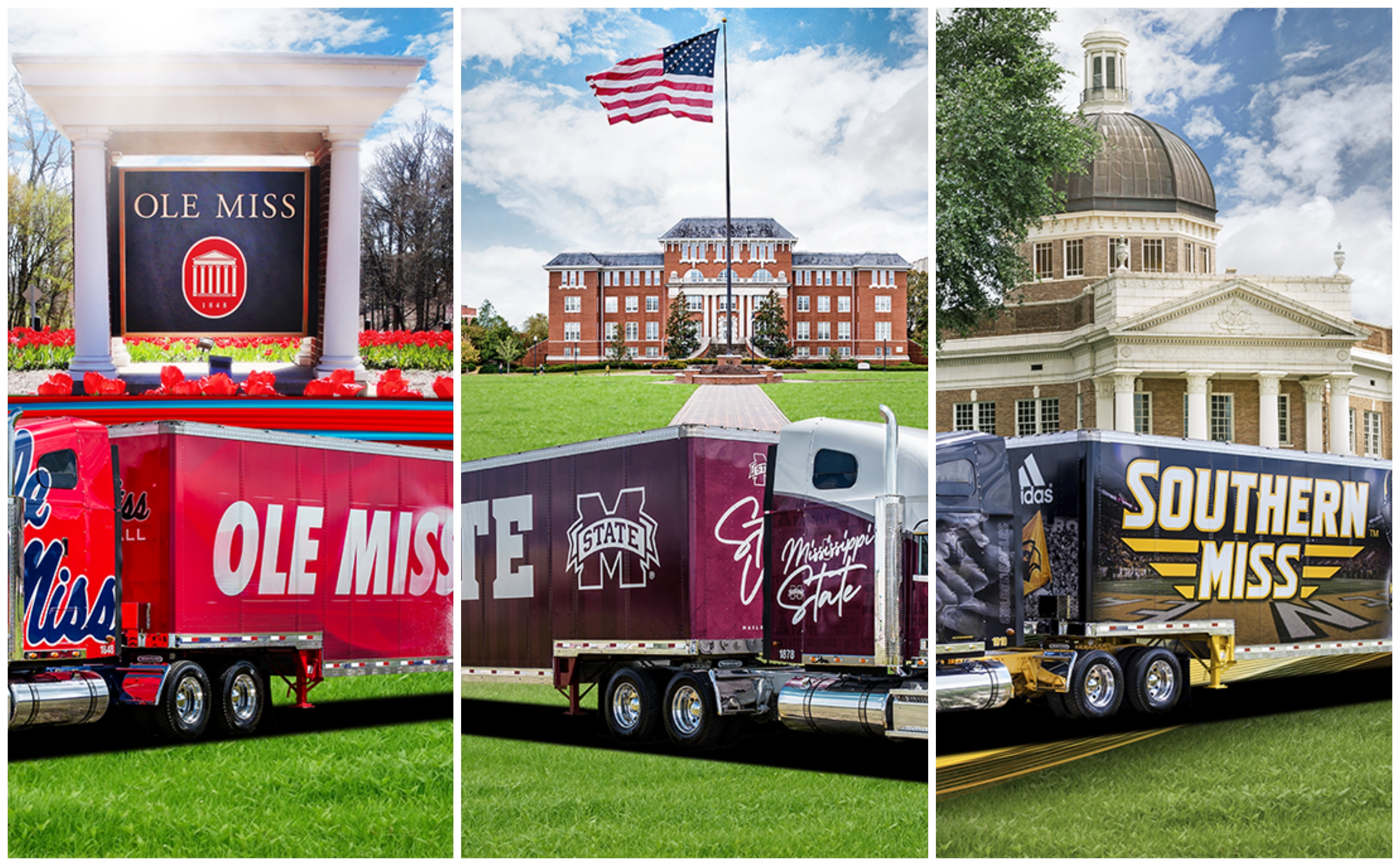 Kllm To Show Off Miss College Football Trucks At M Braves Game Kllm To Show Off Miss College Football Trucks At M Braves Game