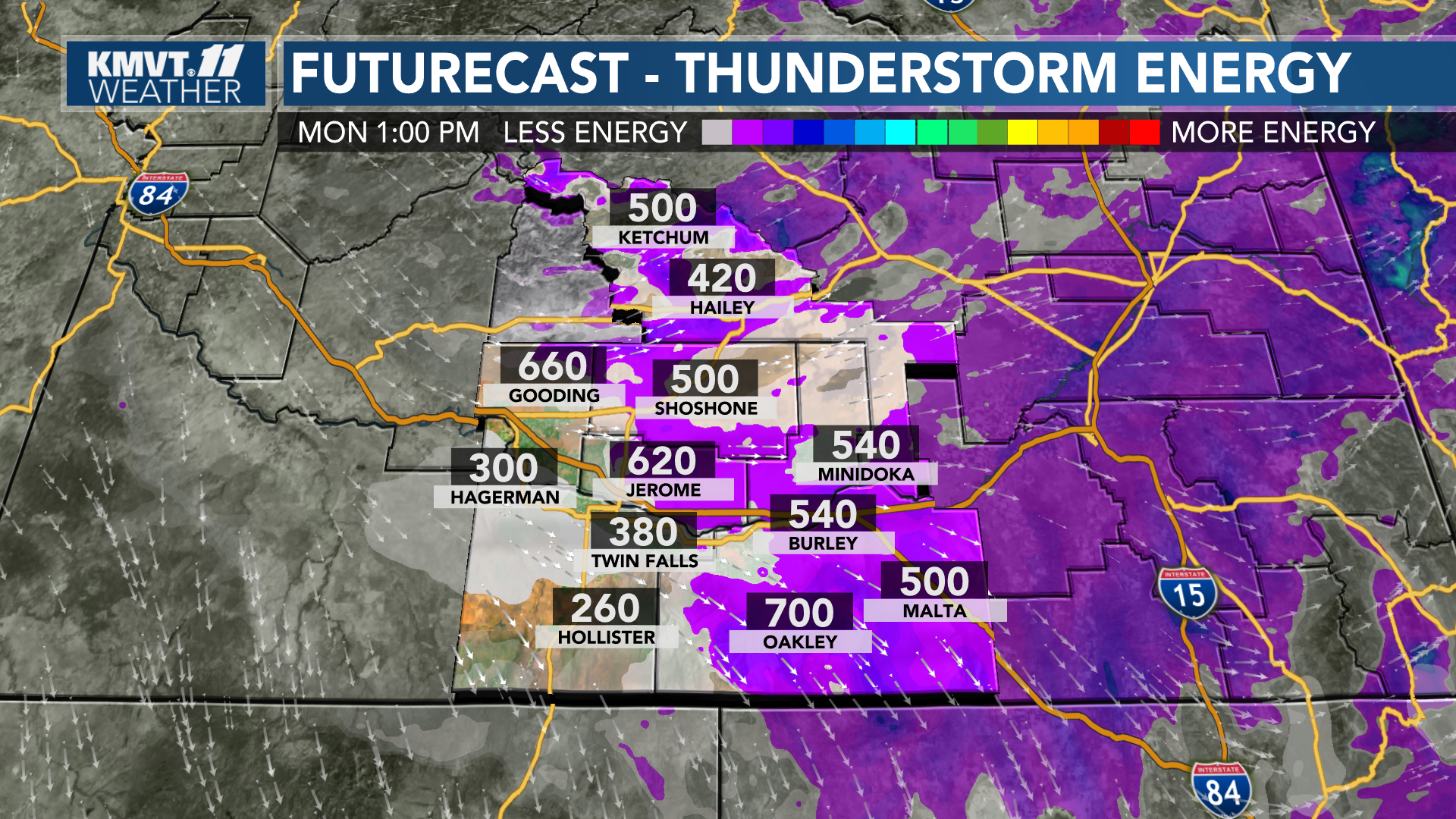 Breaking Down Monday's Isolated Severe Weather Threat