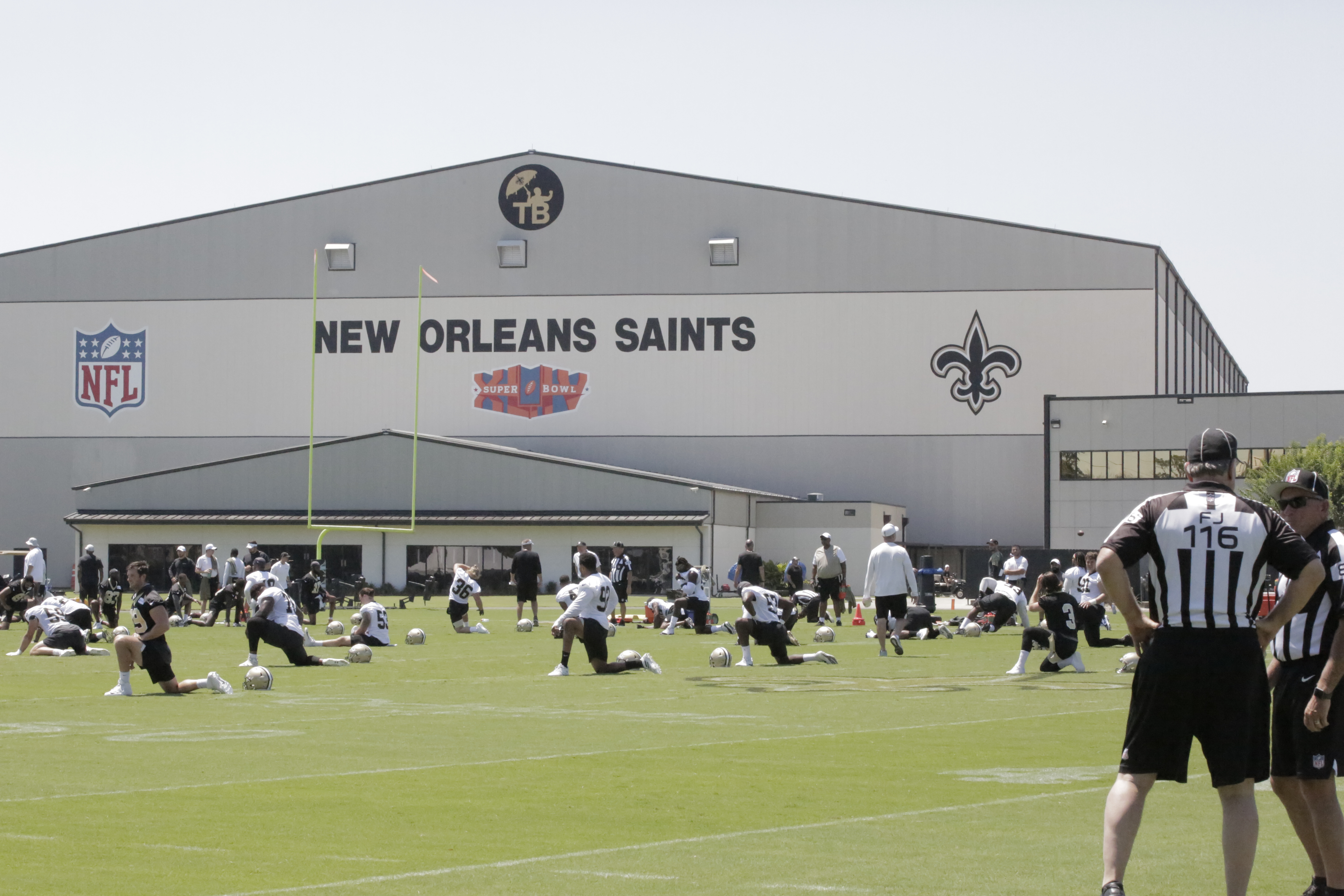 PHOTO GALLERY: New Orleans Saints' first padded practice of training camp