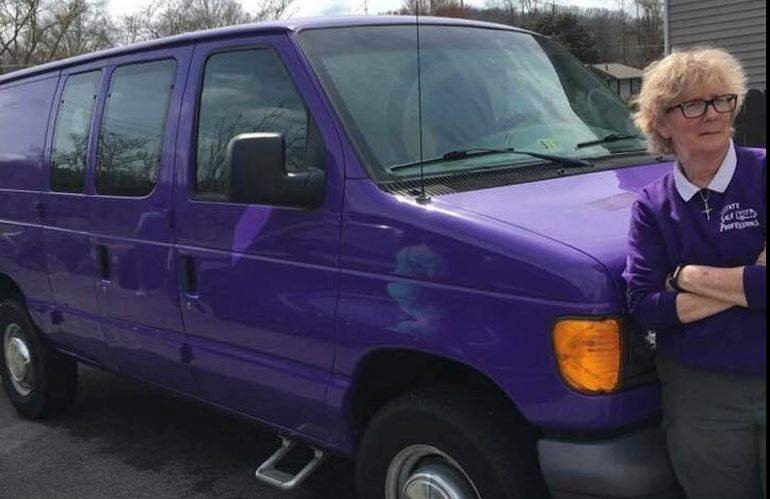 van purple