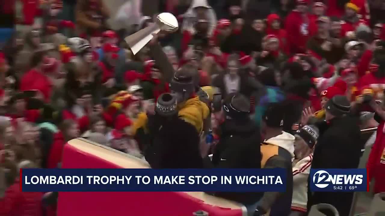 See the Chiefs' Super Bowl trophy this weekend