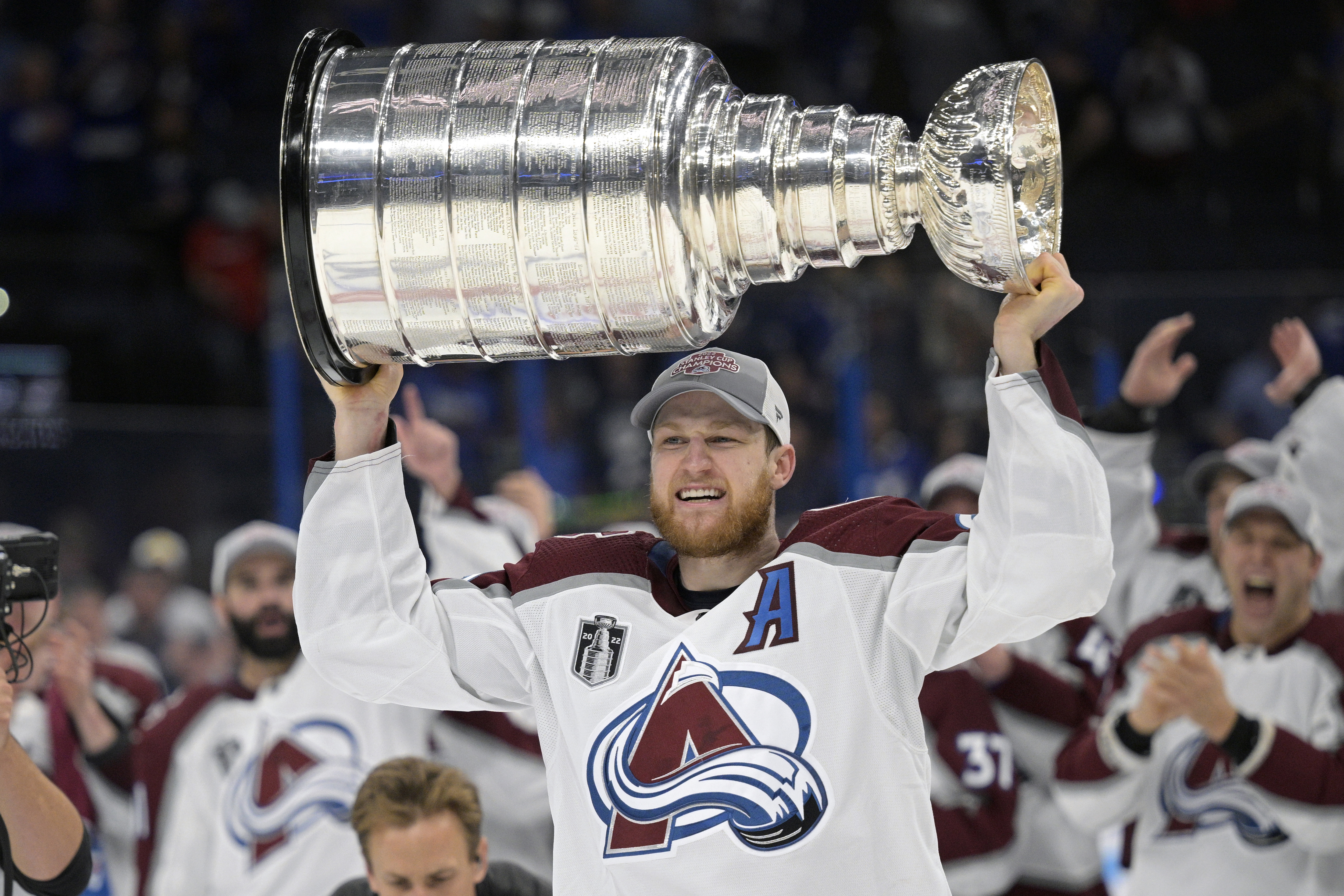 Colorado Avalanche live it up as they celebrate Stanley Cup title