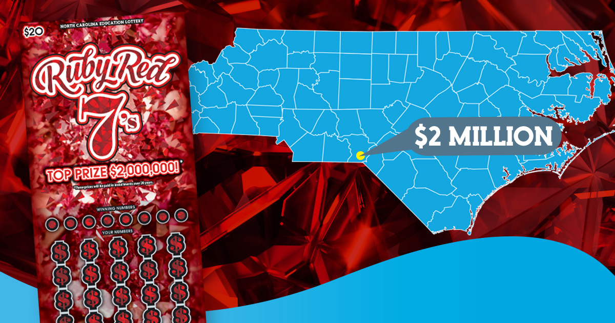 Mother of 6 wins $2 million lottery prize in North Carolina