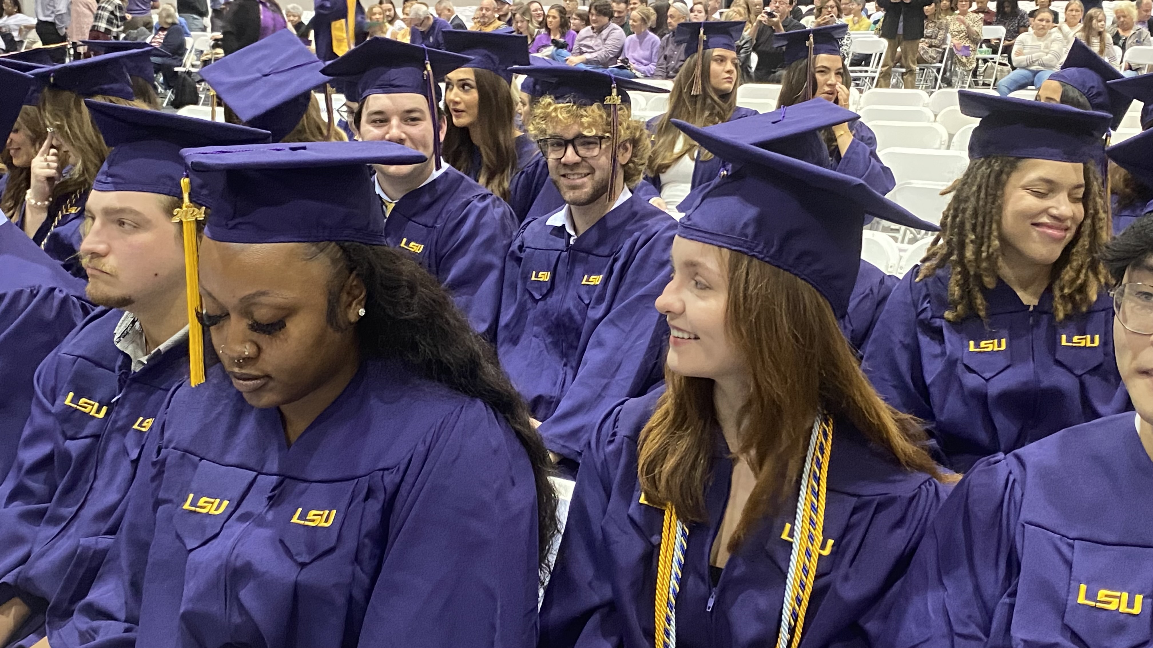 lsu graduation dress code celebrates commencement ceremonies May 16-17 MISSING SIZES@LA
